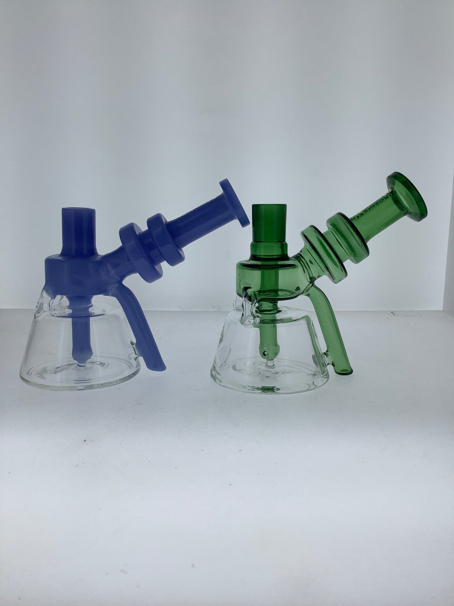 7" Half Color Recycler w/ Bent Neck