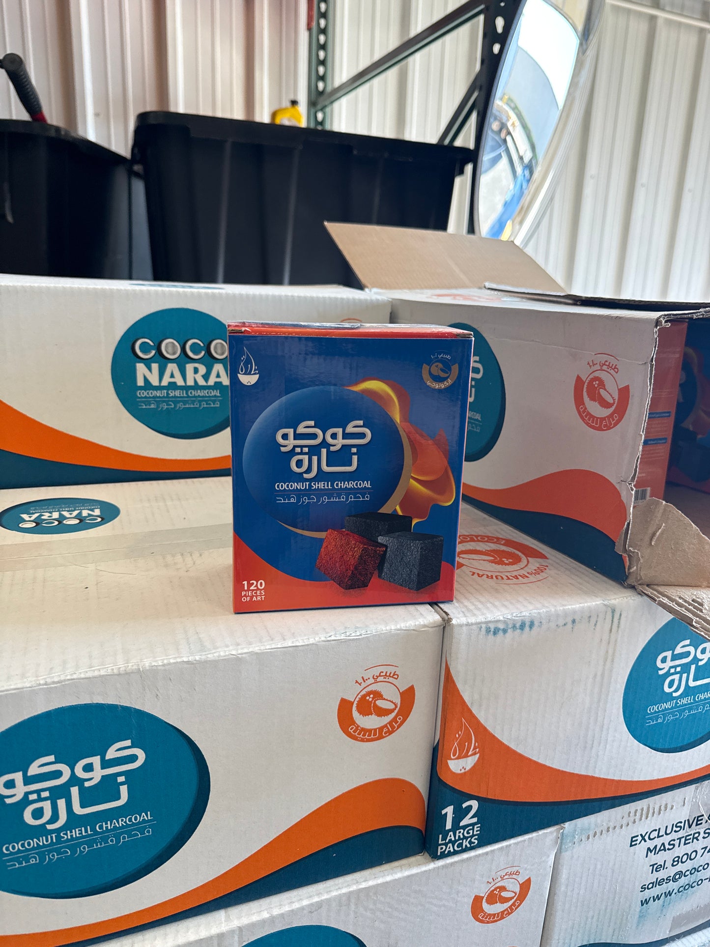 Coconara Large Box (120pk) Coals *Single Box