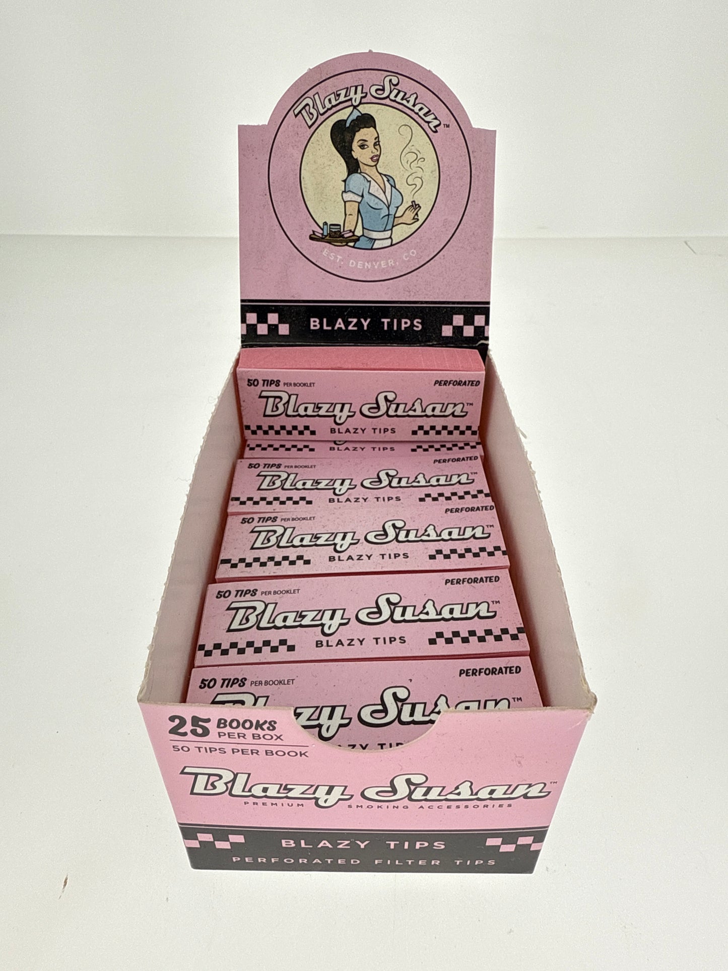 Blazy Susan Pink Filter Tips