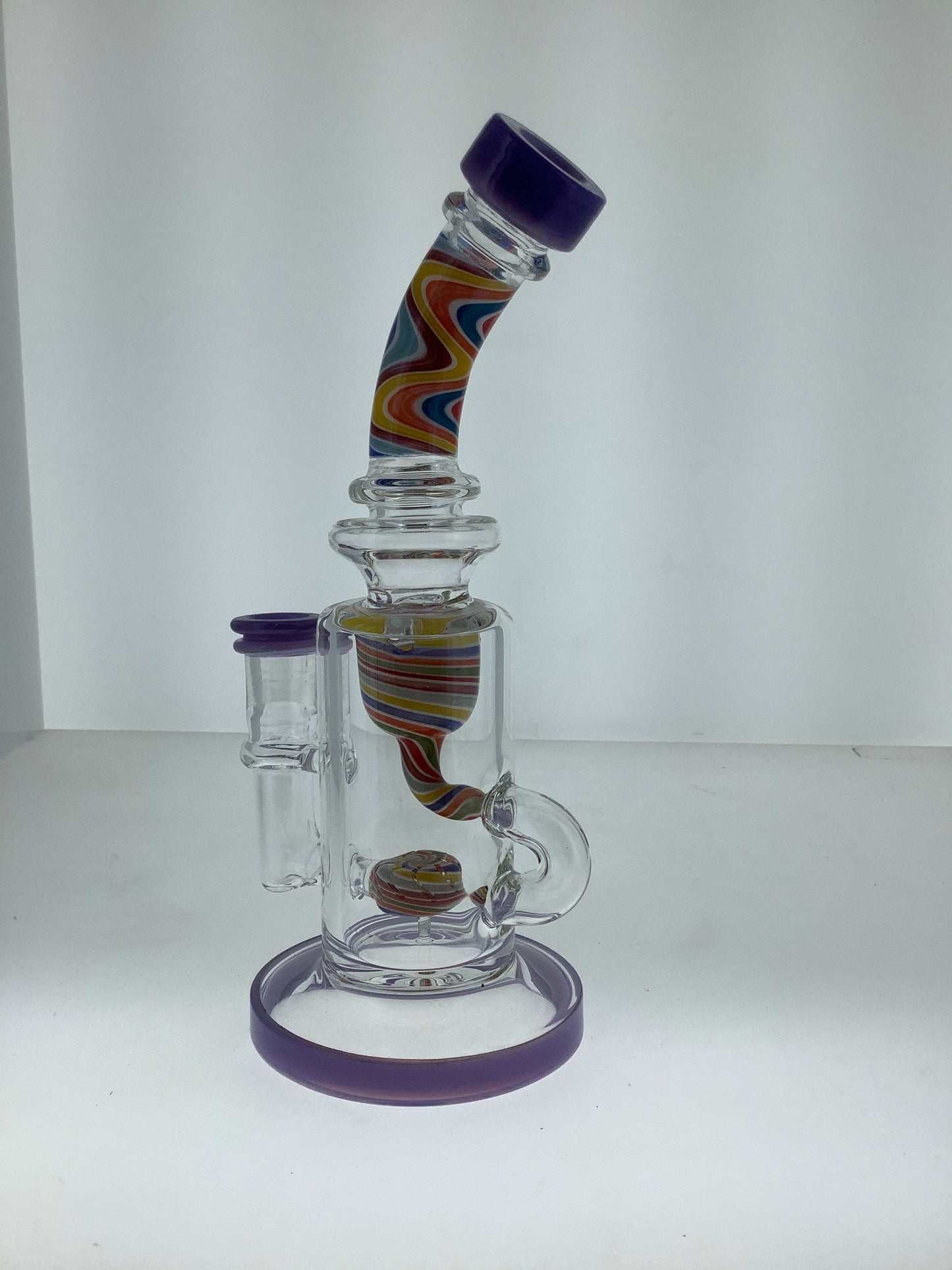 9in WigWag Incycler with Colored Accents