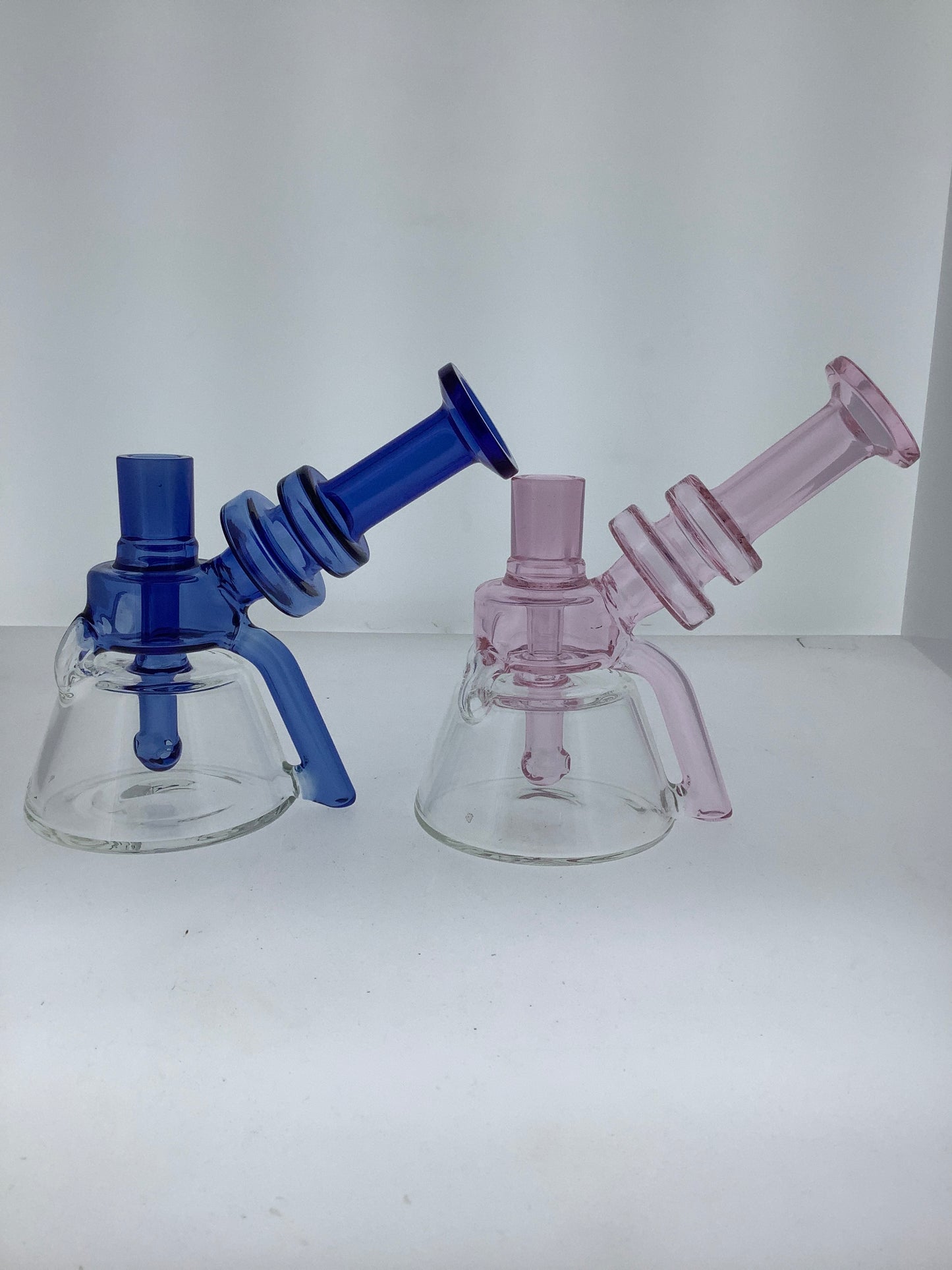 7" Half Color Recycler w/ Bent Neck