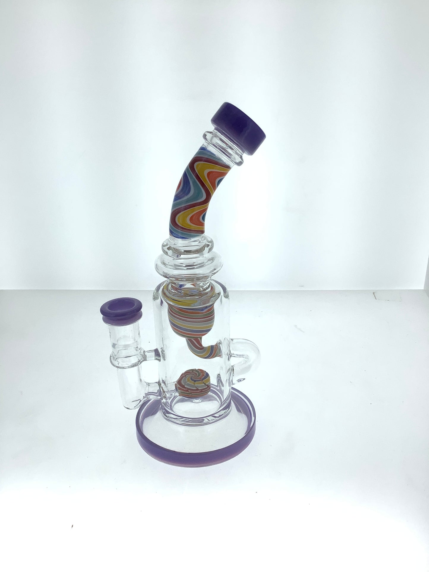 9in WigWag Incycler with Colored Accents