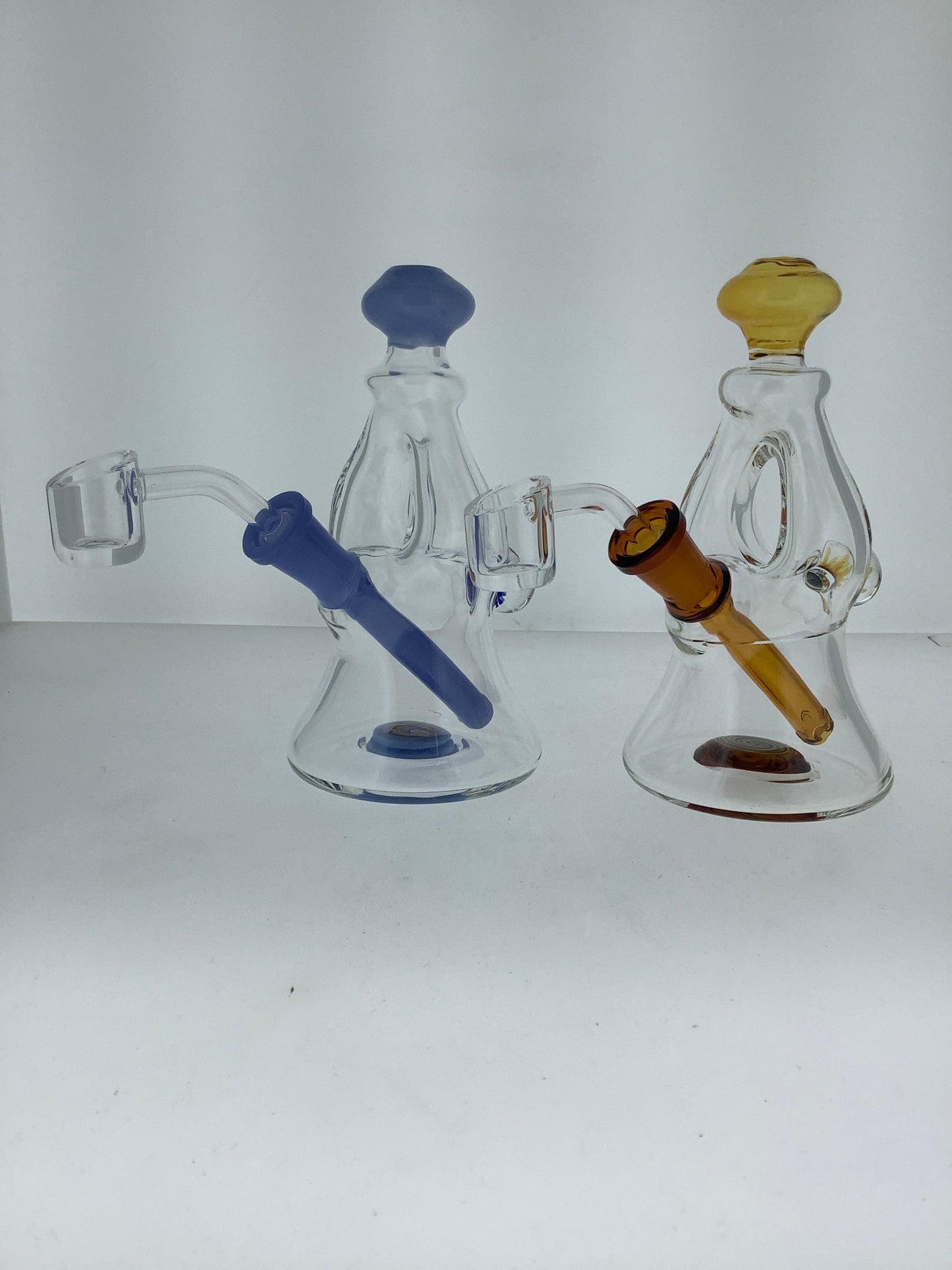 7" Pass Through Rig w/ Color Accents & Marble