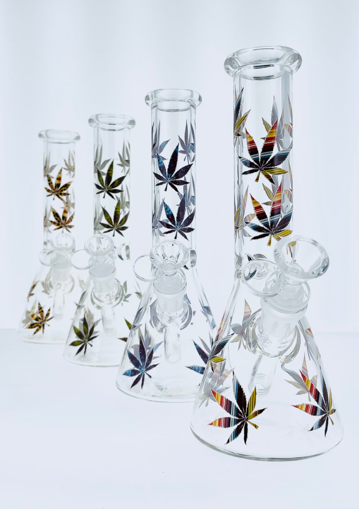 10" Glow In The Dark Decal Beaker