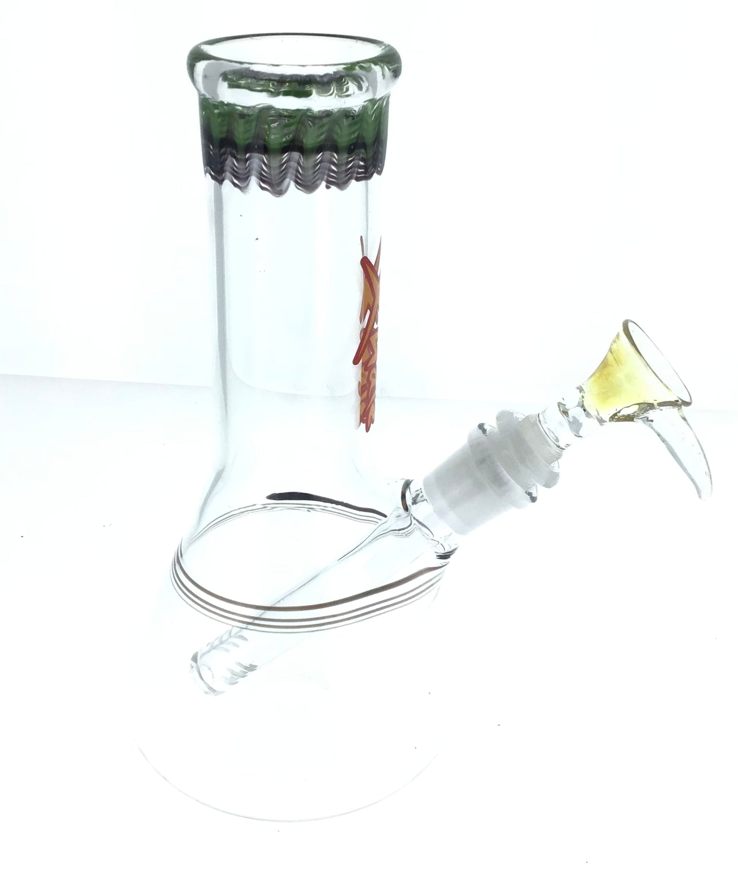 8” Xhale Rake Color Accent Beaker