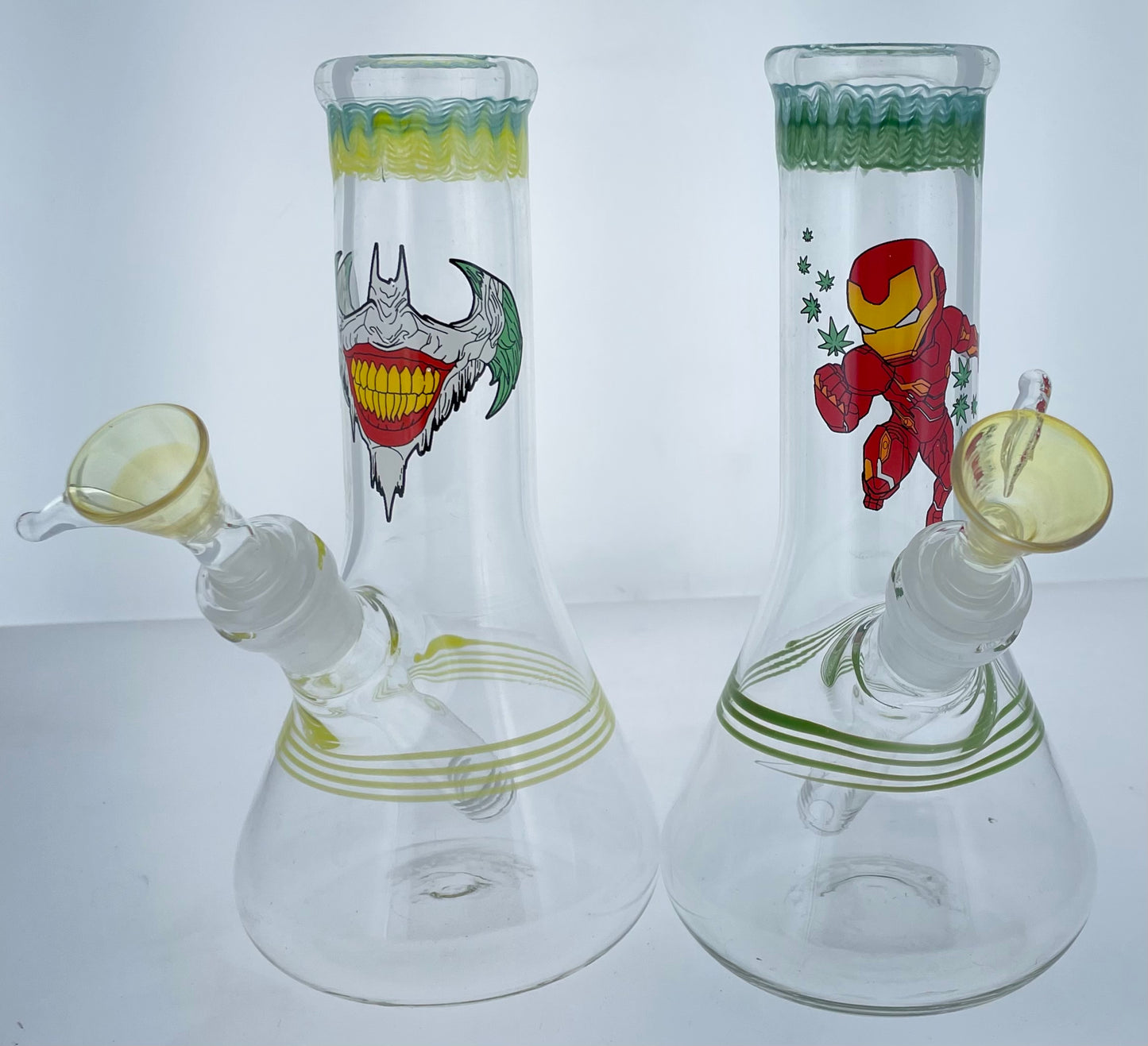 8” Wrap and Rake Variety Graphic Cartoon Straight Beaker