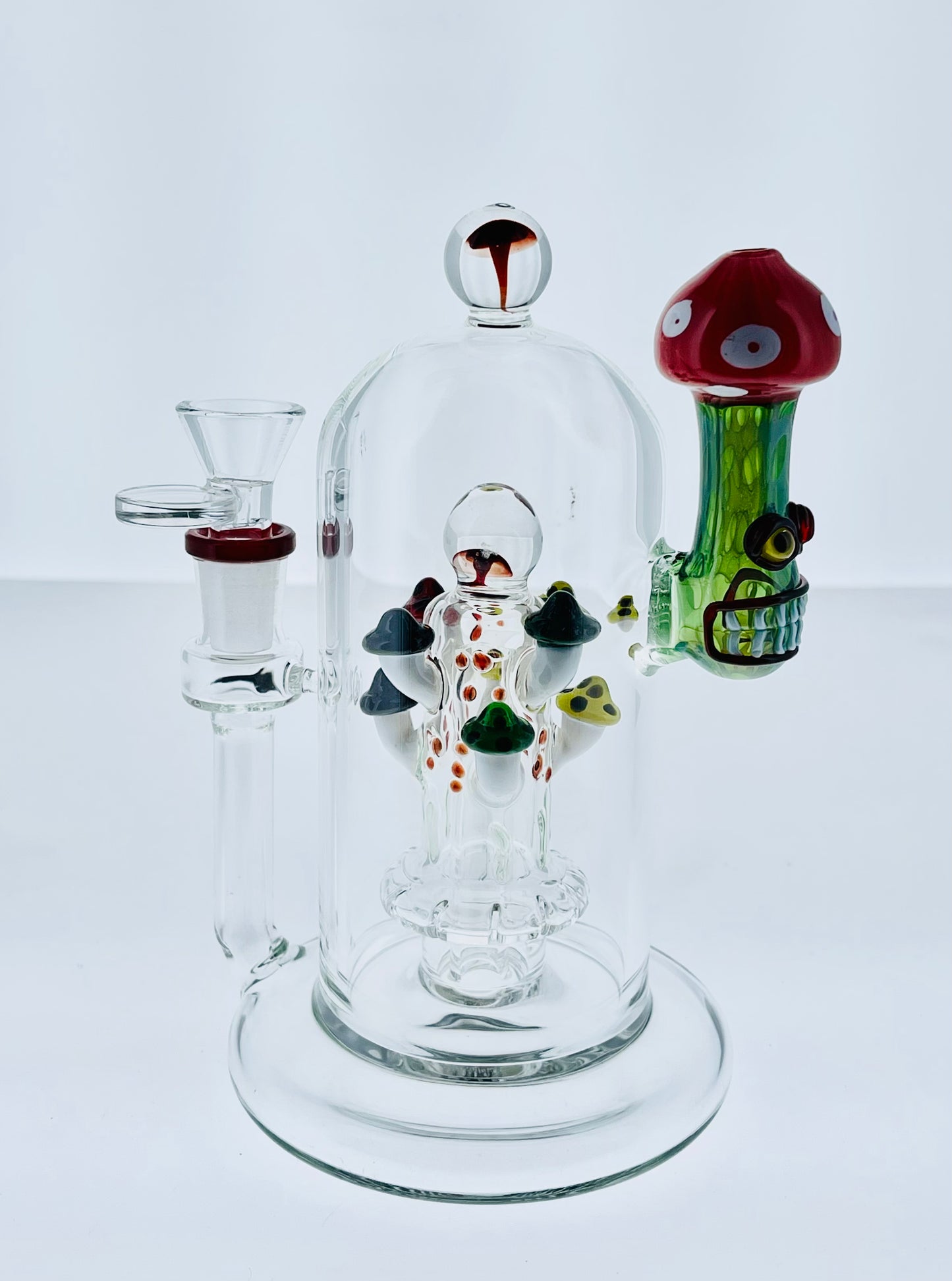 7" Mushroom Bottle Rig w/ UFO Perc