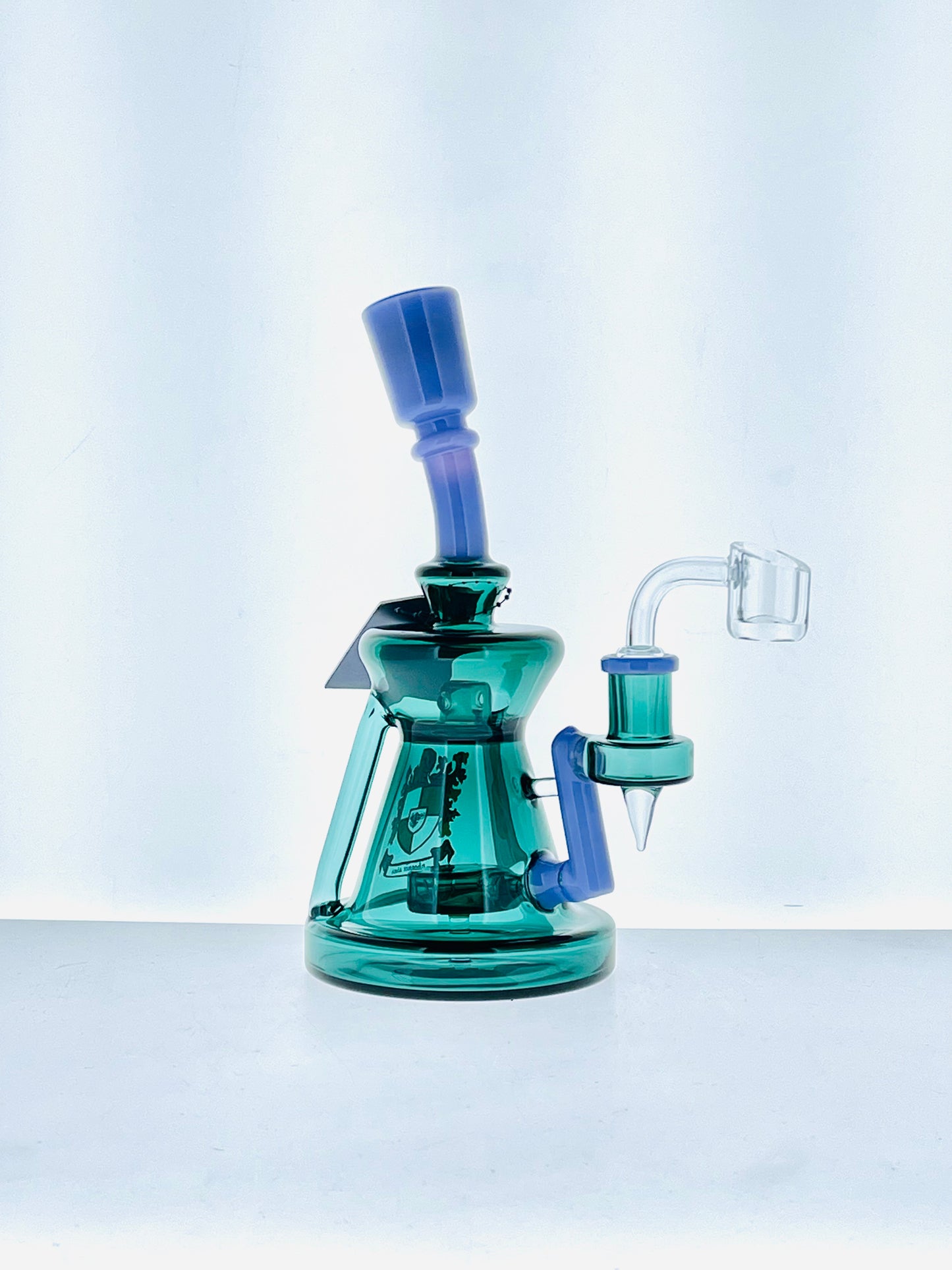 8" Phoenix Star Color Recycler w/ double uptake & splash