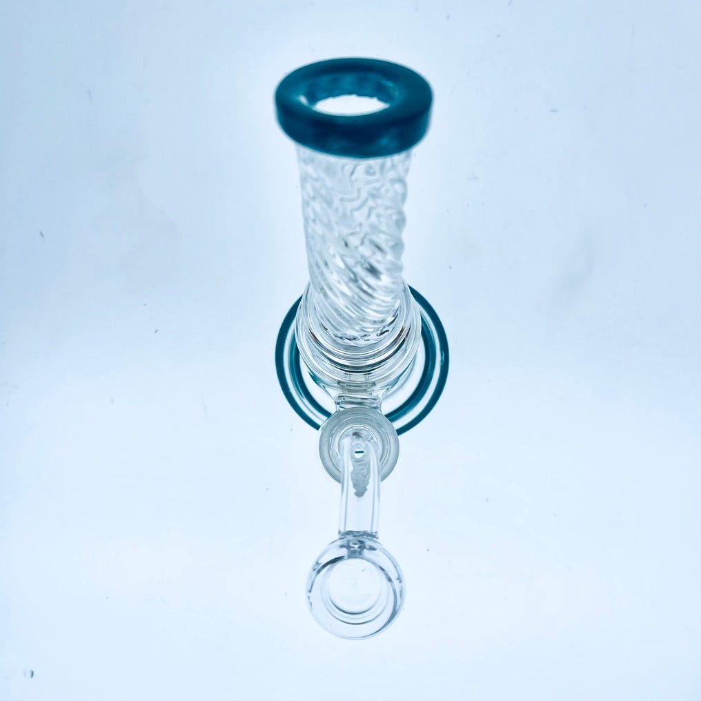 Curved Neck Rig w/ Colorful Perc 6.5"