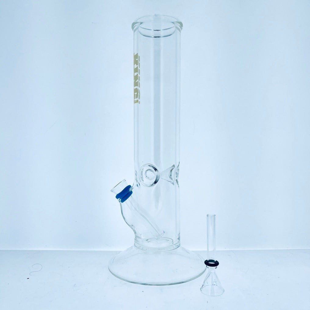 King Volcano 9mm Straight Tube w/ Ice Catcher 10"