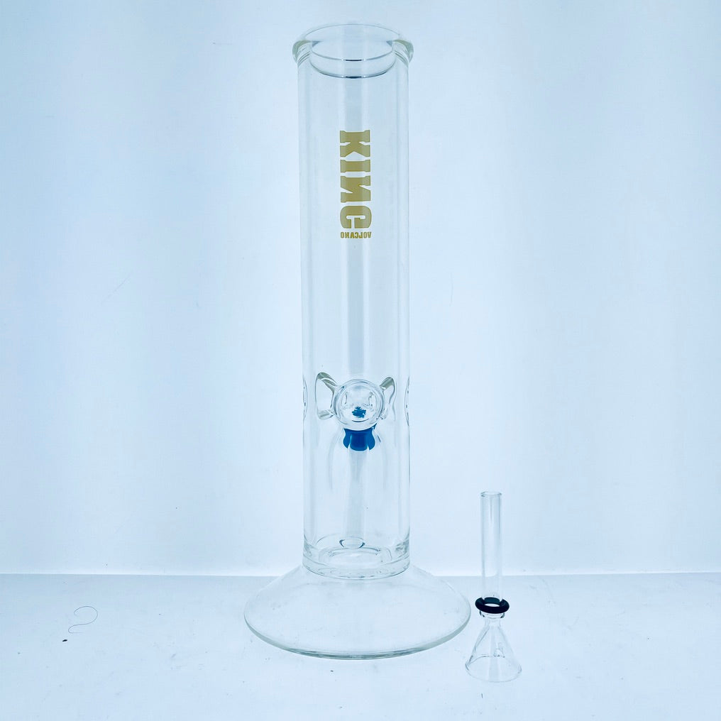 King Volcano 9mm Straight Tube w/ Ice Catcher 10"