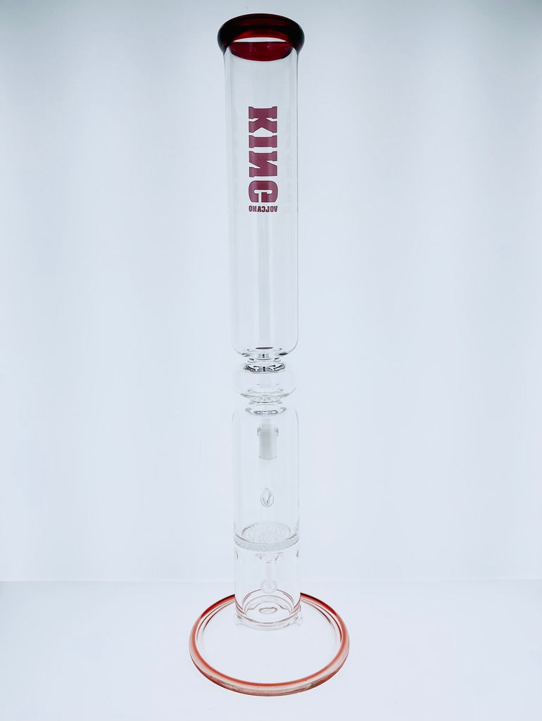 King Volcano Honeycomb Perc with Maria Ice Catch 18"