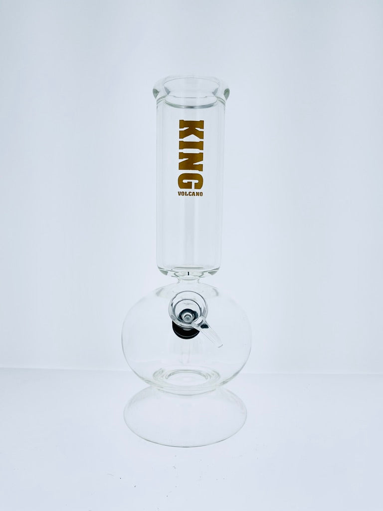 King Volcano 9mm Bubble Waterpipe 10"