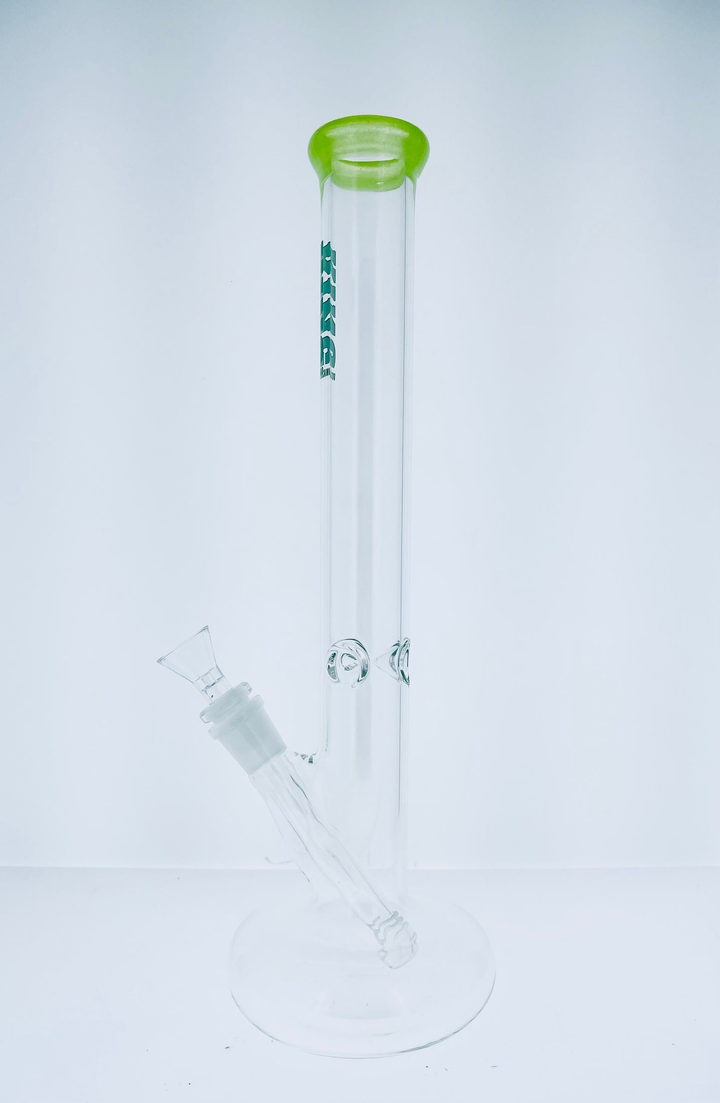 King Volcano 14" Donut Beaker w/ Color Lip & Ice Catch