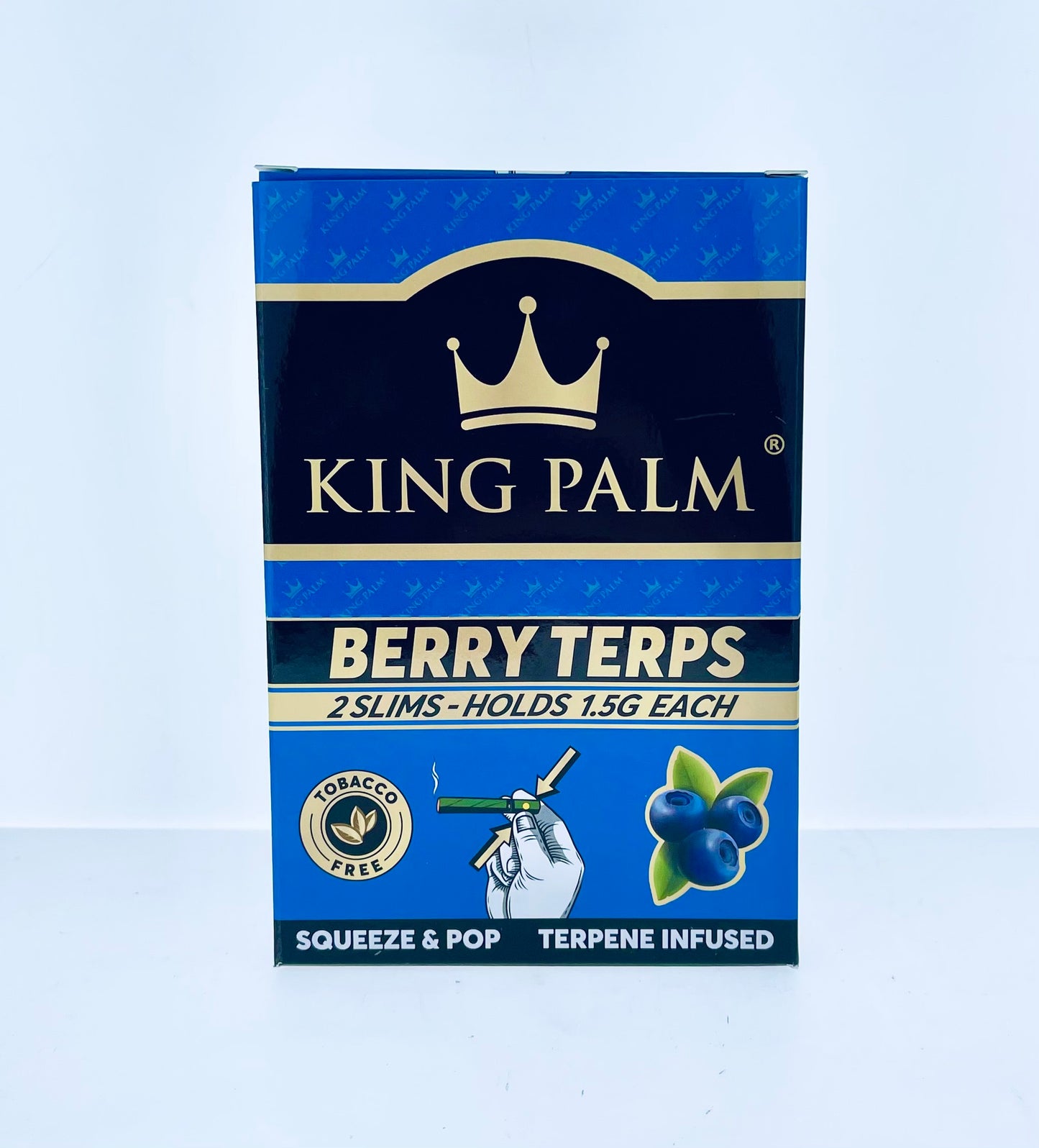 King Palm Slim Real Leaf Rolls Flavored