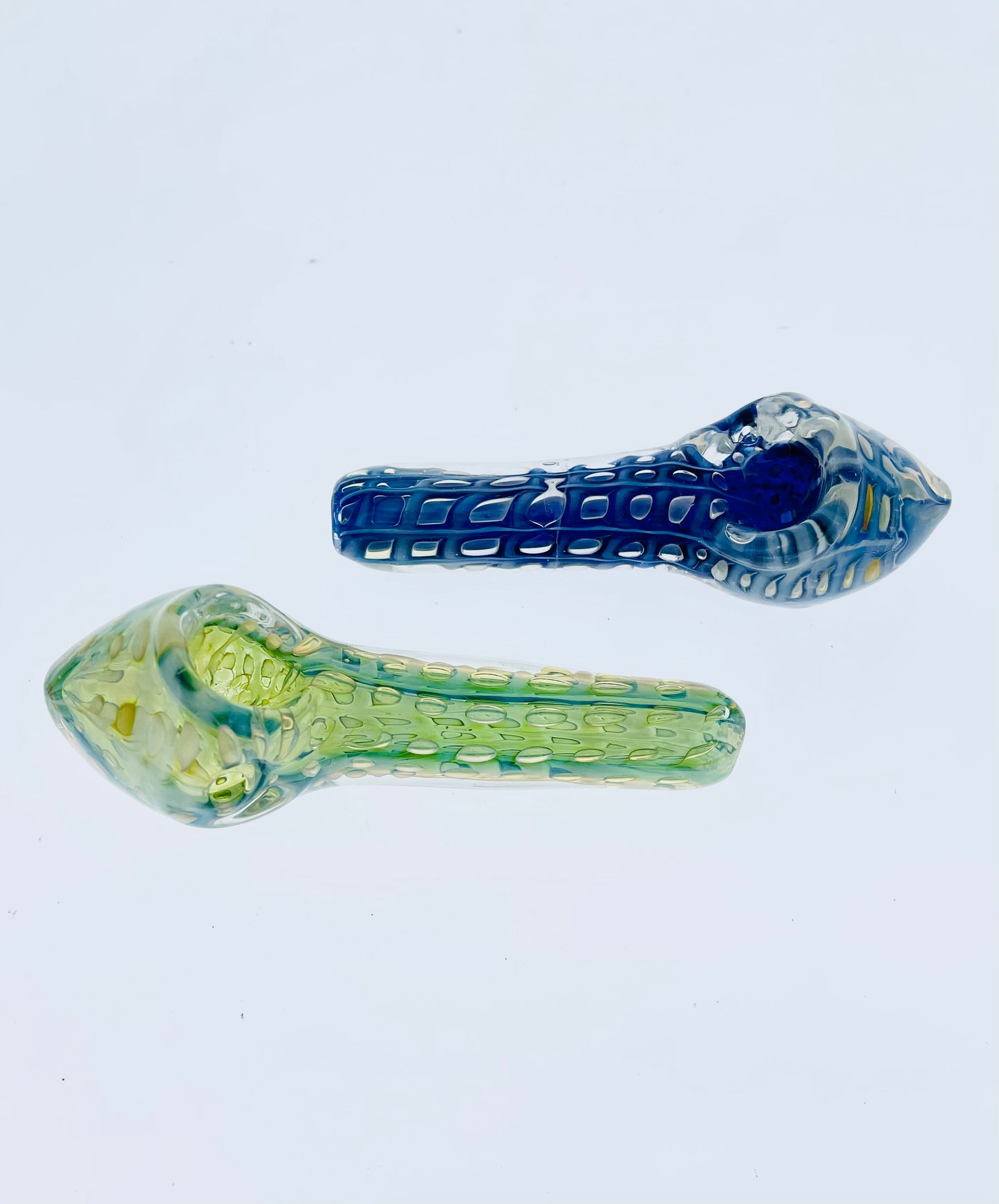 Atomic Glass 4" Bubble Trap hand Pipe