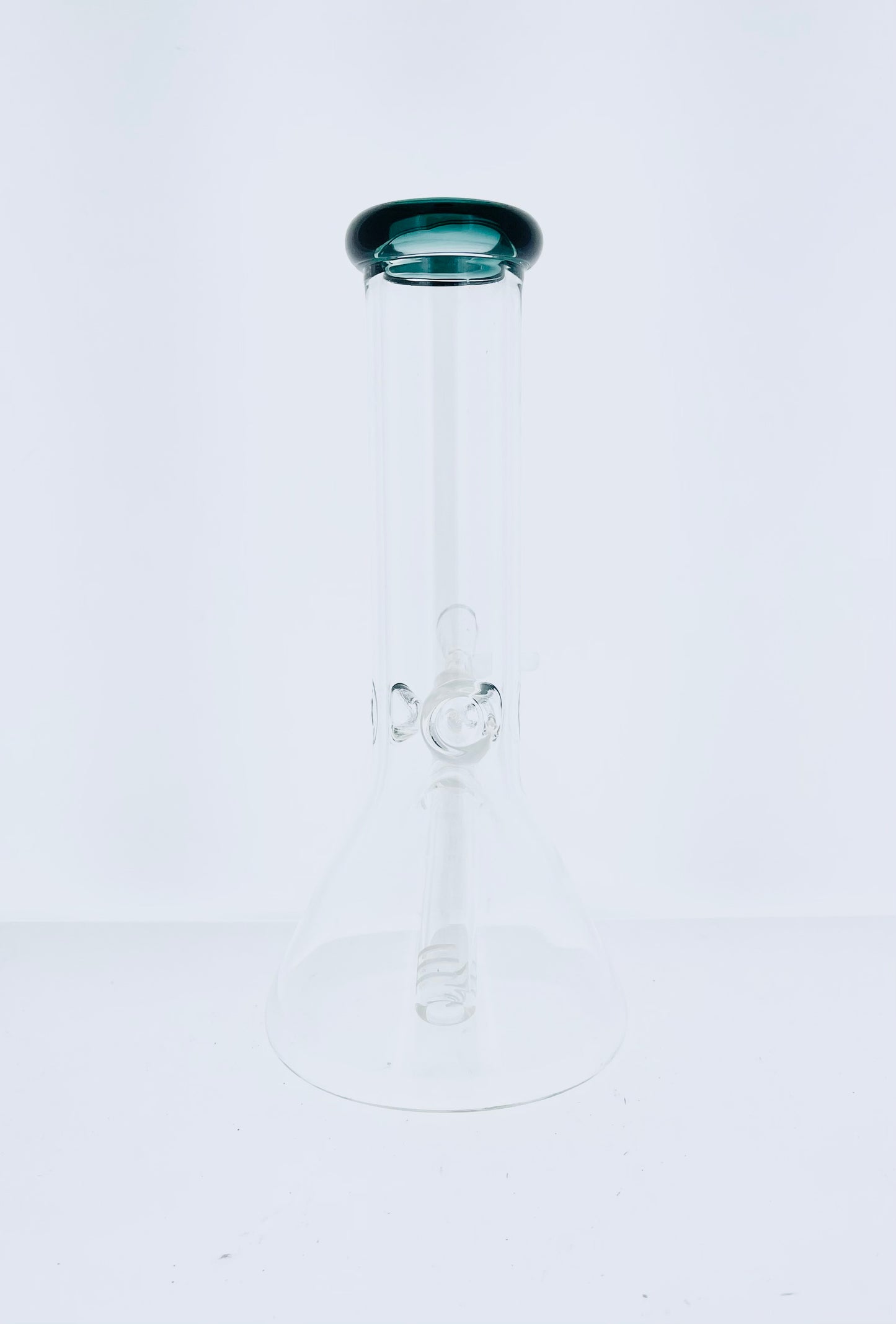8" Full Color Lip Straight Tube w/ Ice Catch