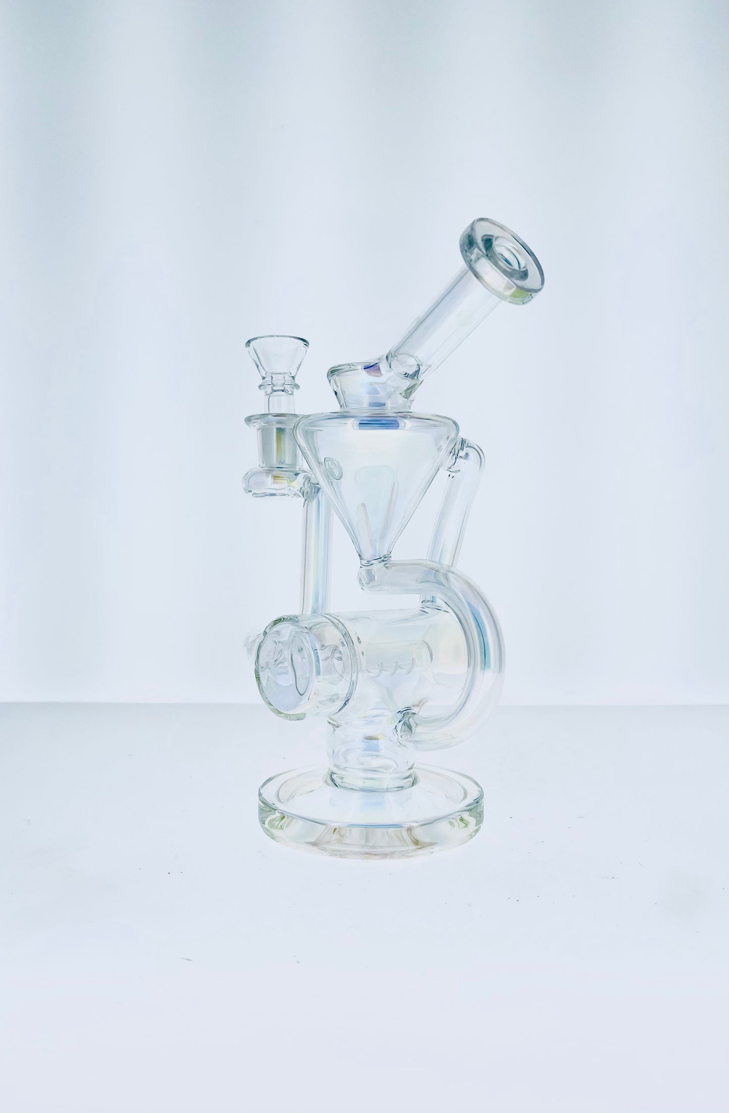 8" Holographic Recycler w/ Stem line Perc