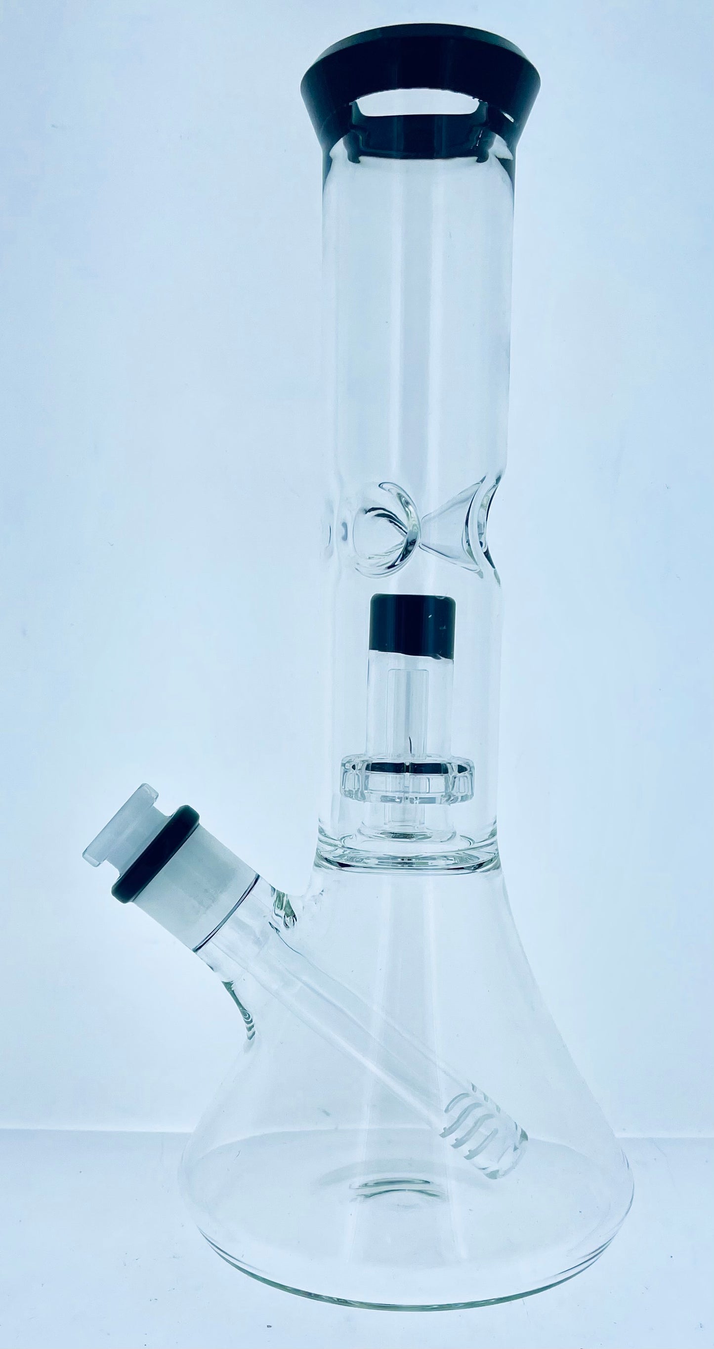 11" Beaker w/ Color Accents & Showerhead Perc