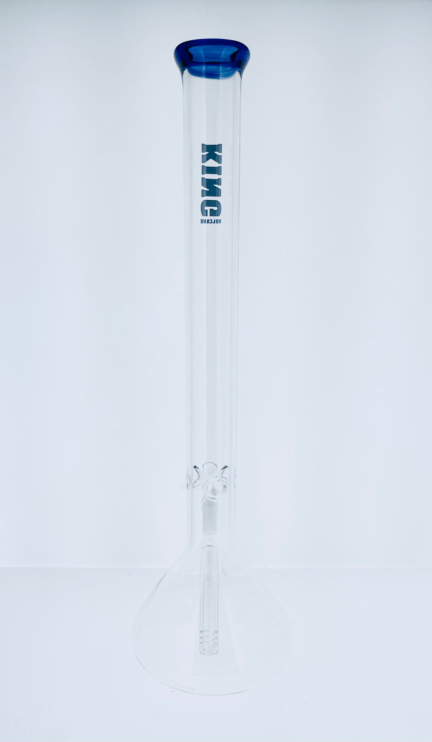 King Volcano 18" Beaker w/ Color Mouth & Ice Catch