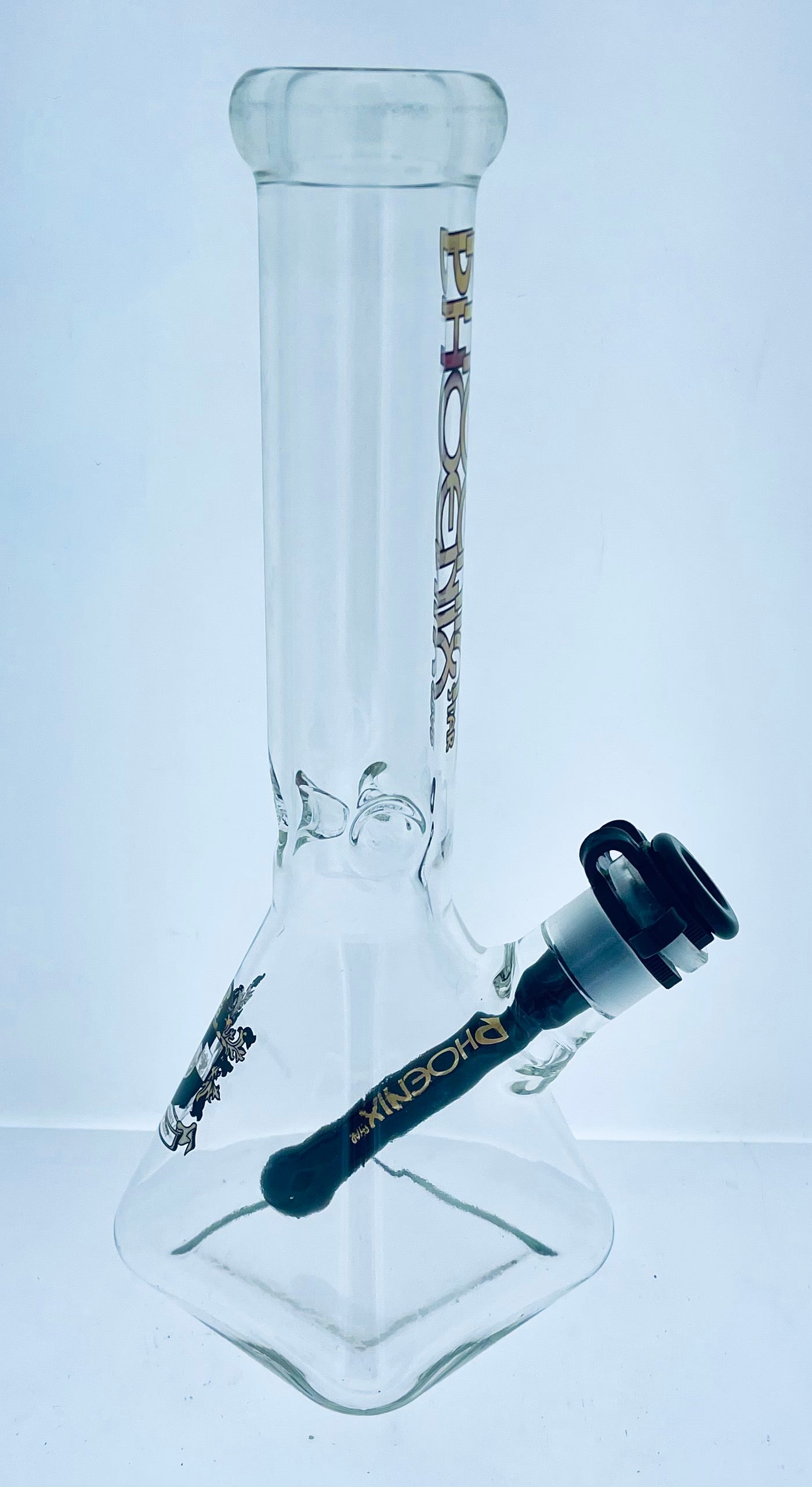 Phoenix Square Base Beaker w/ Ice Catch