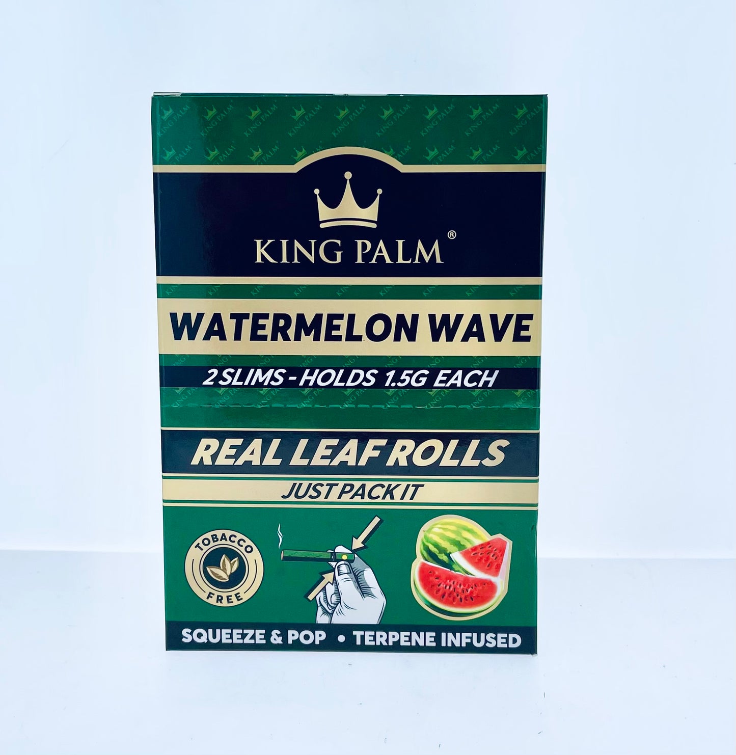 King Palm Slim Real Leaf Rolls Flavored