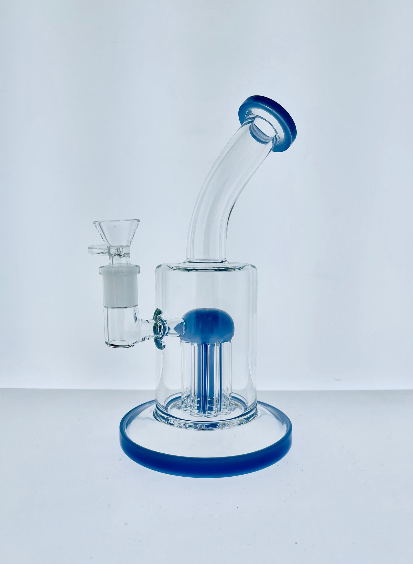 8.5" Color Bent Neck Tree Arm Perc Rig