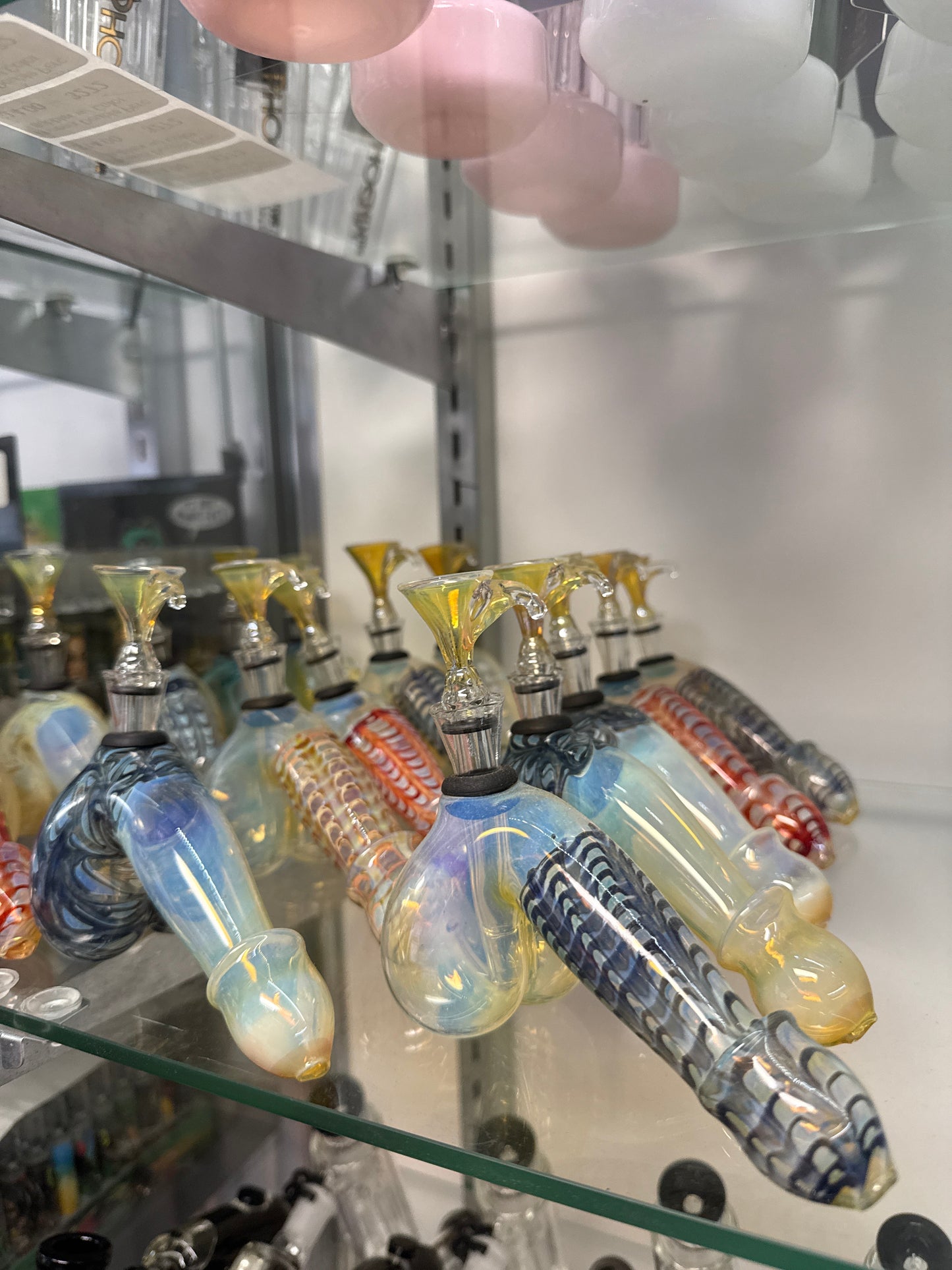 Penis and Balls Fume & Stringer 9mm Bubbler