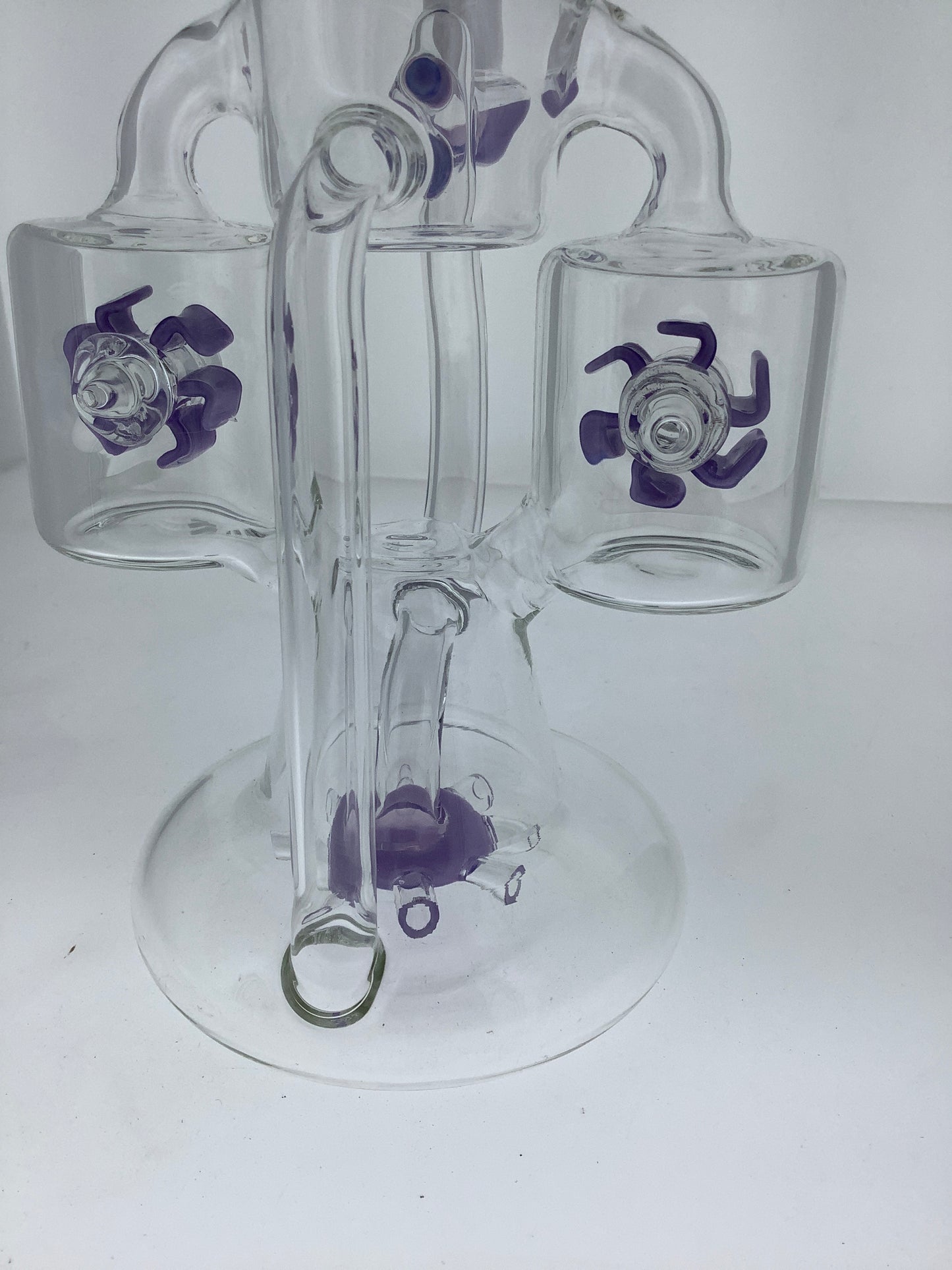 10" Twin Turbine Rig w/ Color