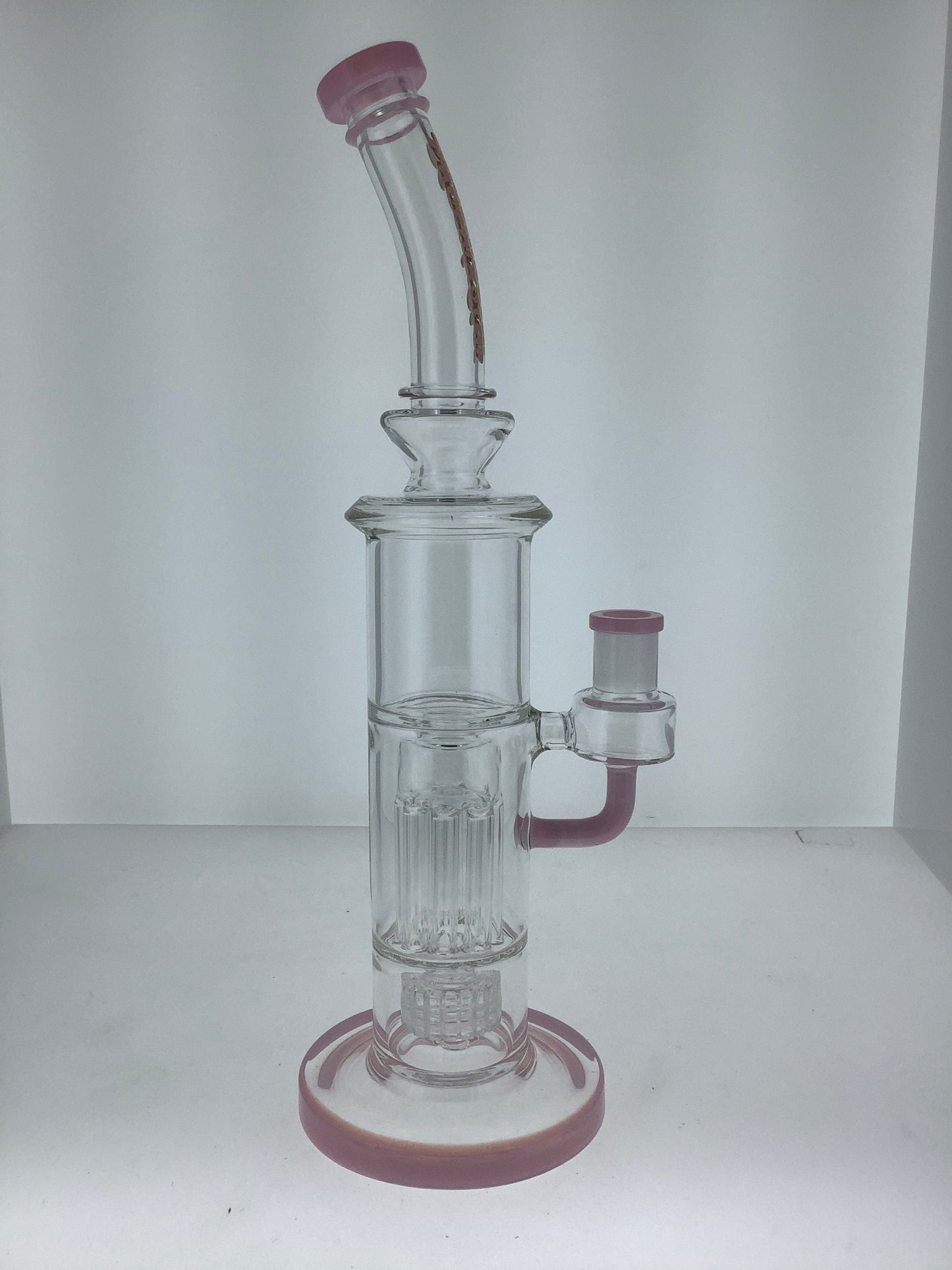 Phoenix 12" Color Rig w/ Showerhead & Tree Arm Perc
