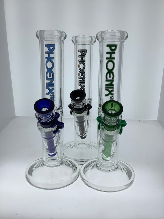 Phoenix Star 10" Color Straight Tube w/ Ice Catch