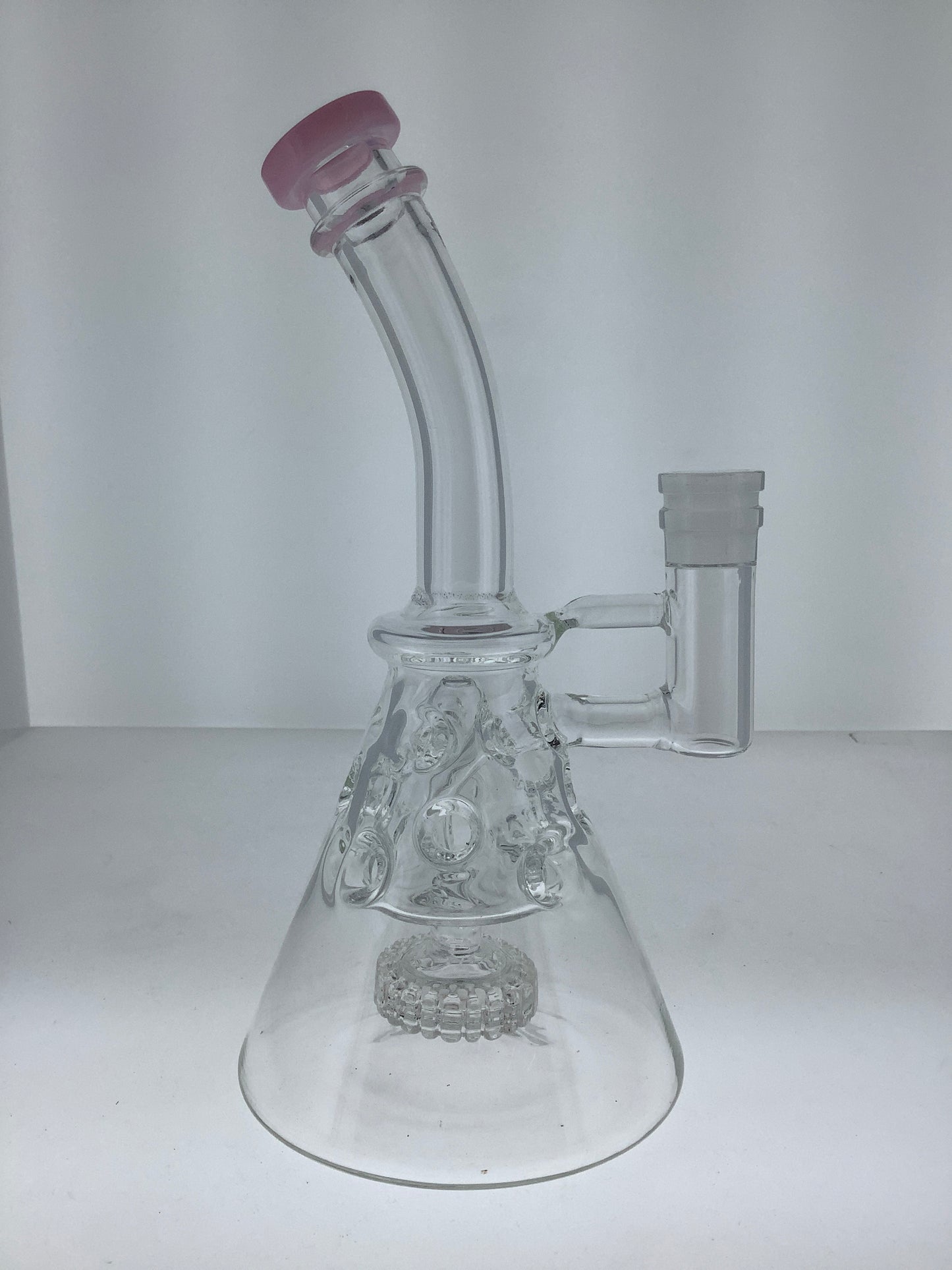 8" Pyramid Fab Rig w/ Showerhead Perc