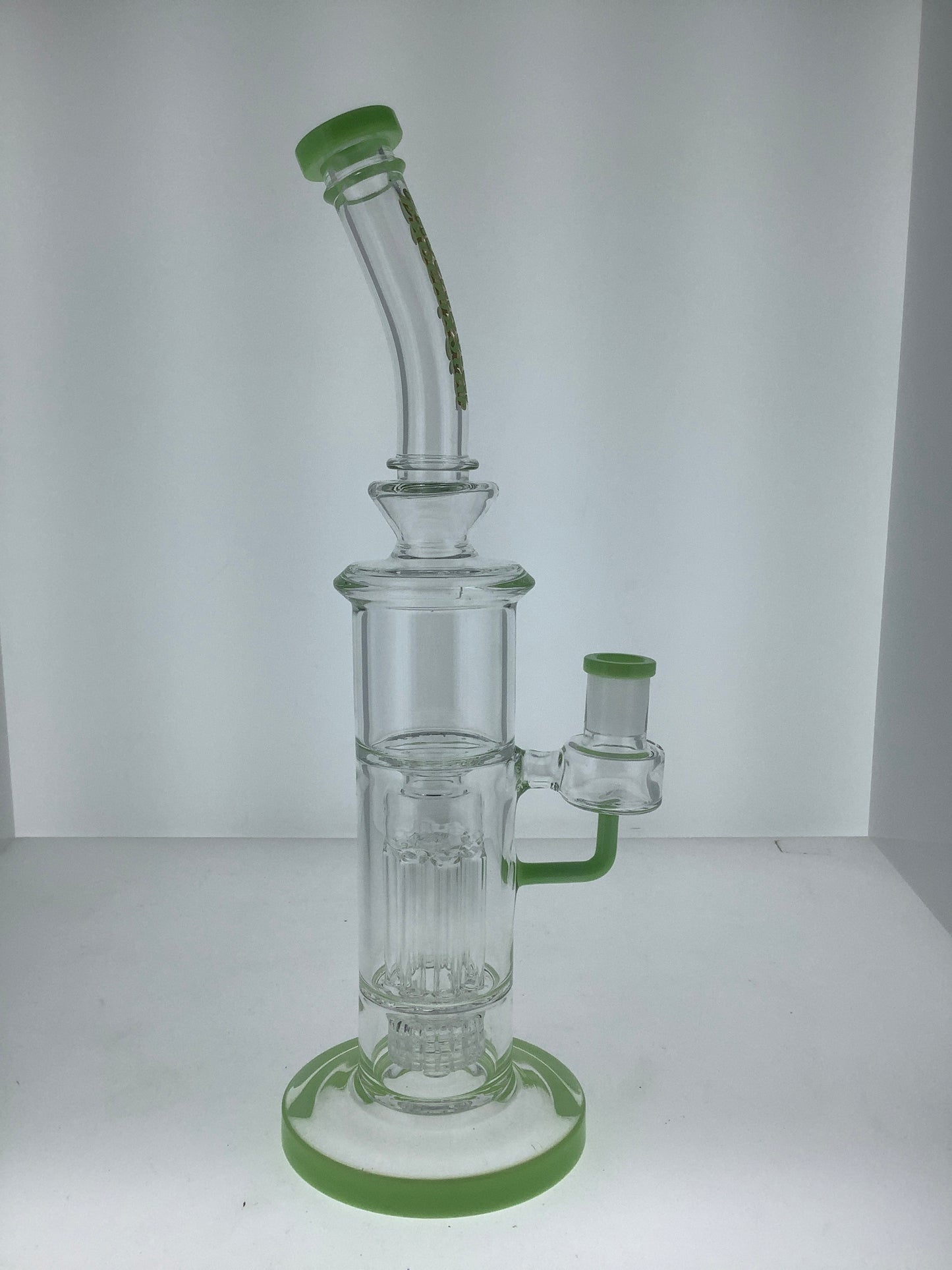 Phoenix 12" Color Rig w/ Showerhead & Tree Arm Perc