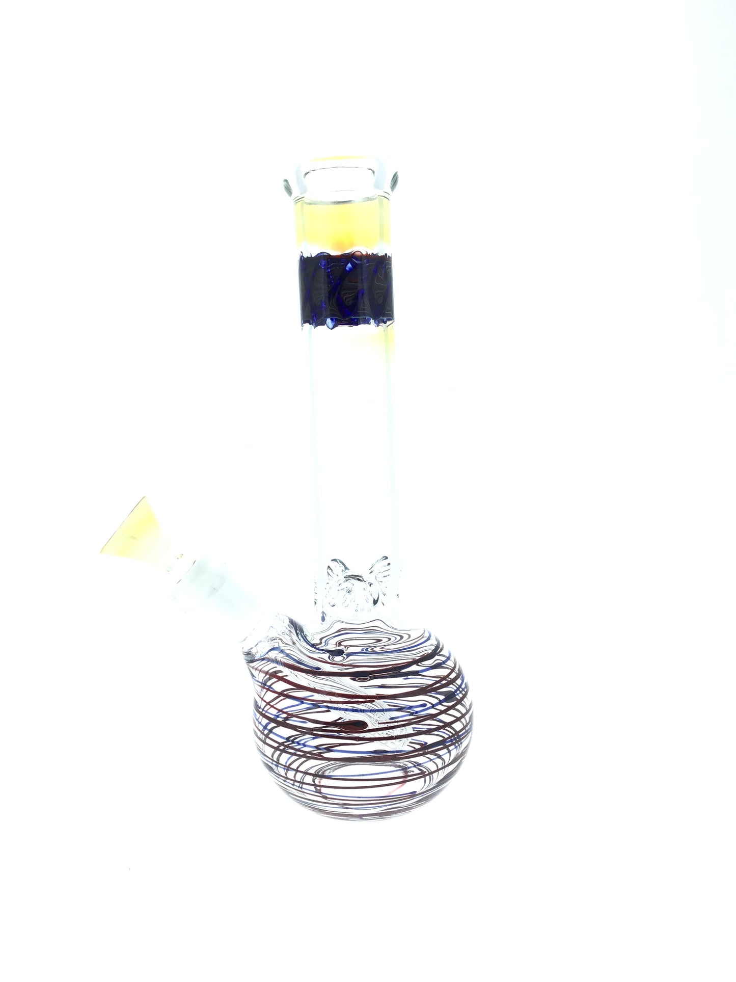 10” Wrap and Rake Bubble Beaker Mixed Colors