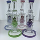 10" Phoenix Bent Neck Rig w/ Straight Fab & Matrix Perc w/ logo