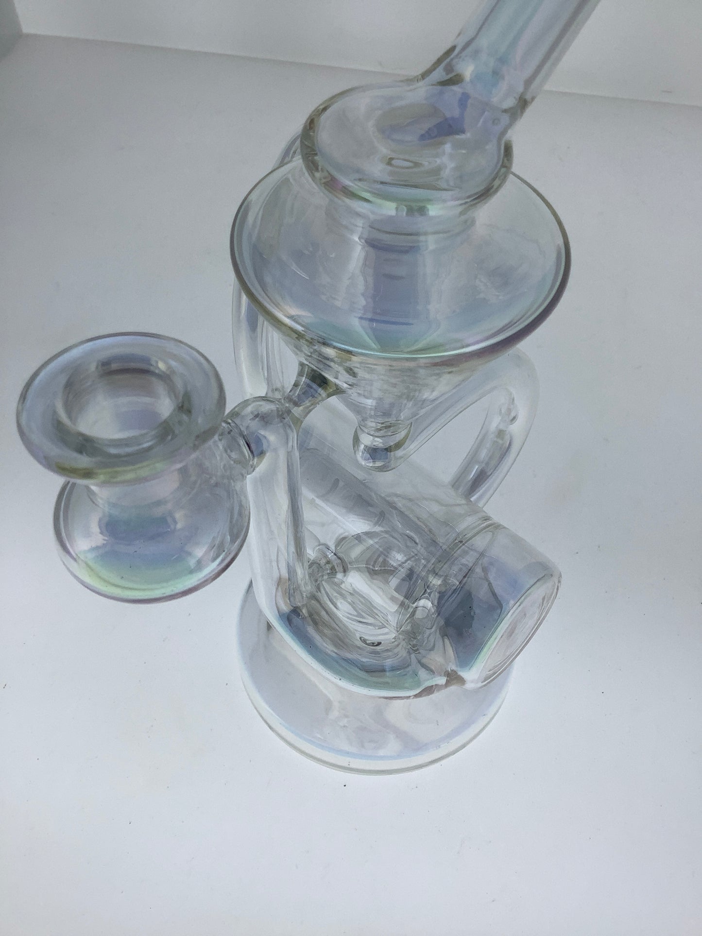 8" Holographic Recycler w/ Stem line Perc