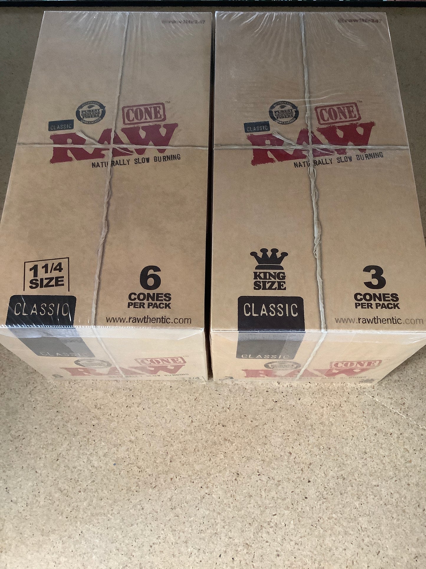 Raw Classic Cones