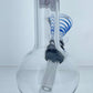 7" Graphic Bubble Beaker on Pedestal
