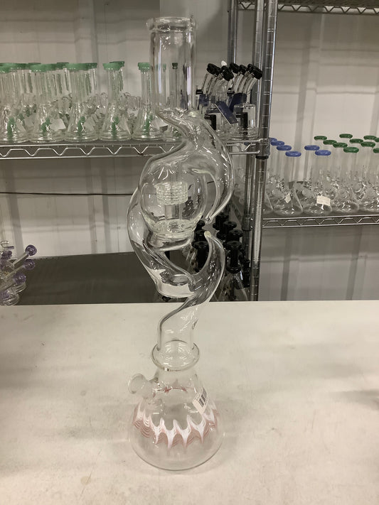 23” Triple Kink Showerhead Wrap Rake Beaker