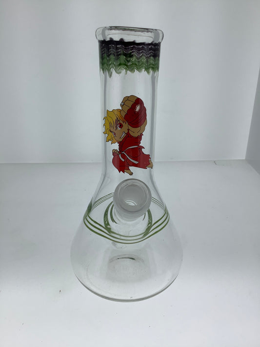 8” Wrap and Rake Variety Graphic Cartoon Straight Beaker