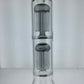 18" Double Perc Beaker w/ Color