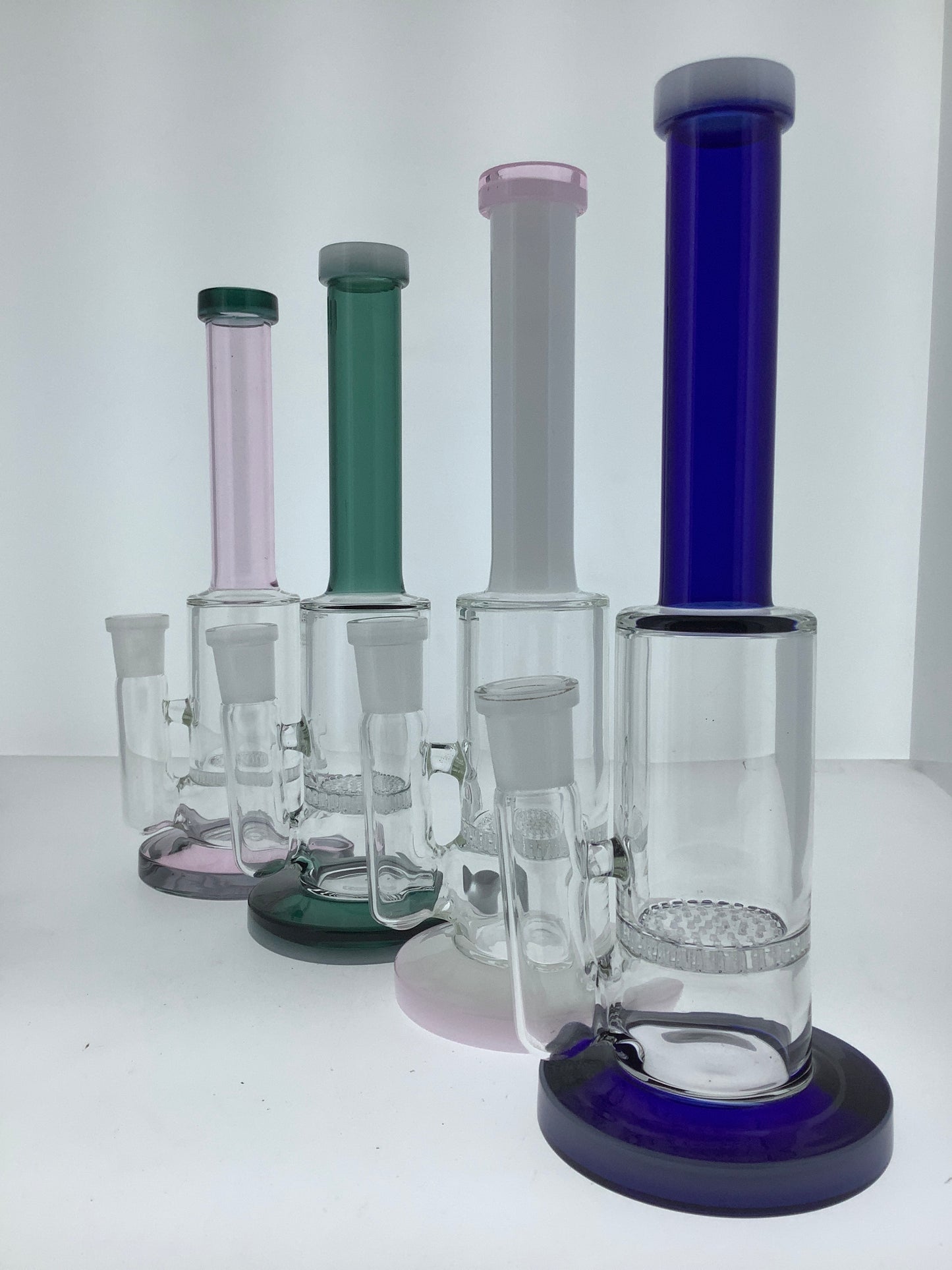8.25" Colored Rig w/ Honeycomb Perc