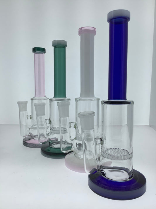 8.25" Colored Rig w/ Honeycomb Perc