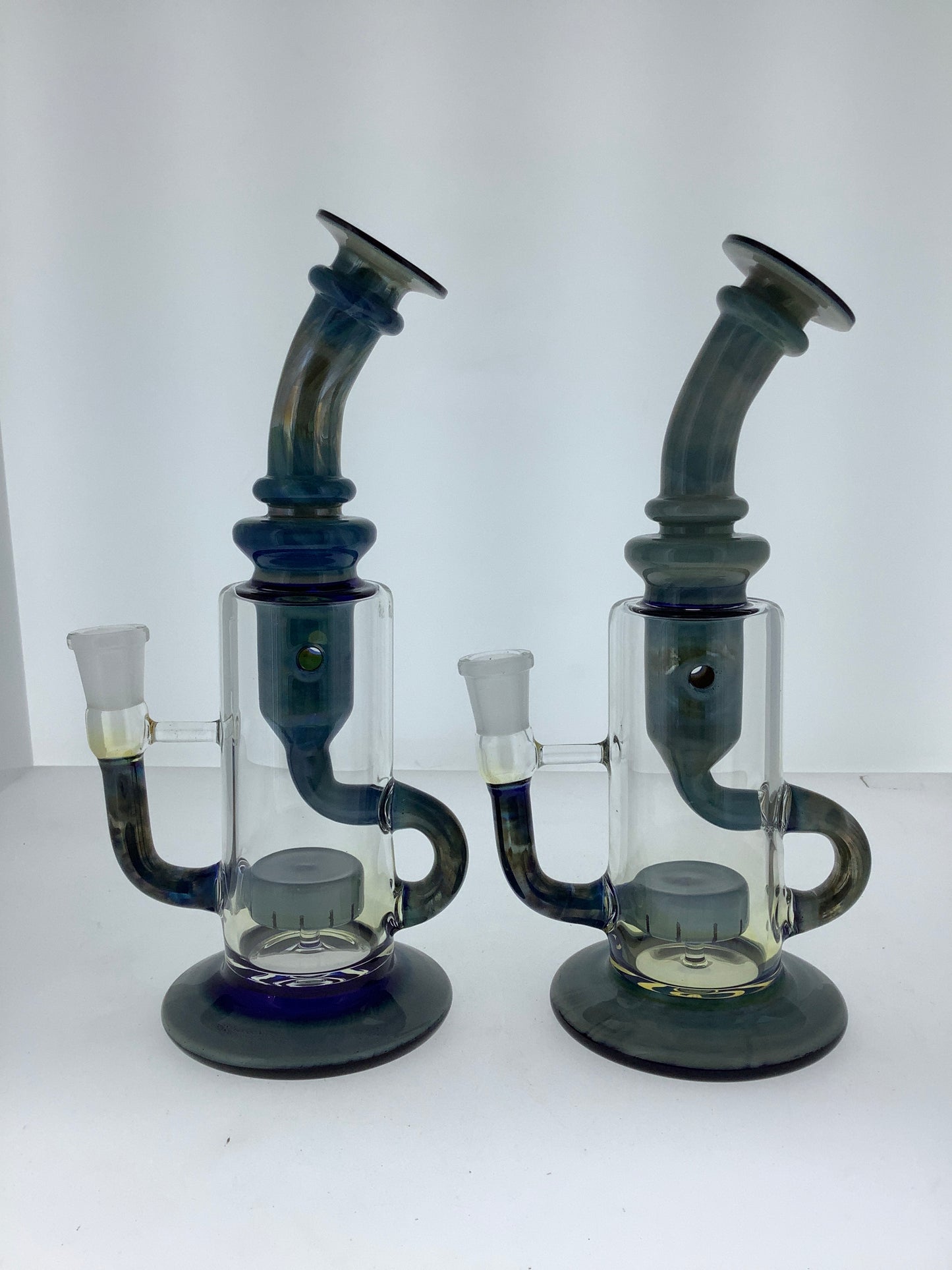 9" Ocean Color Incycler w/ Showerhead Perc