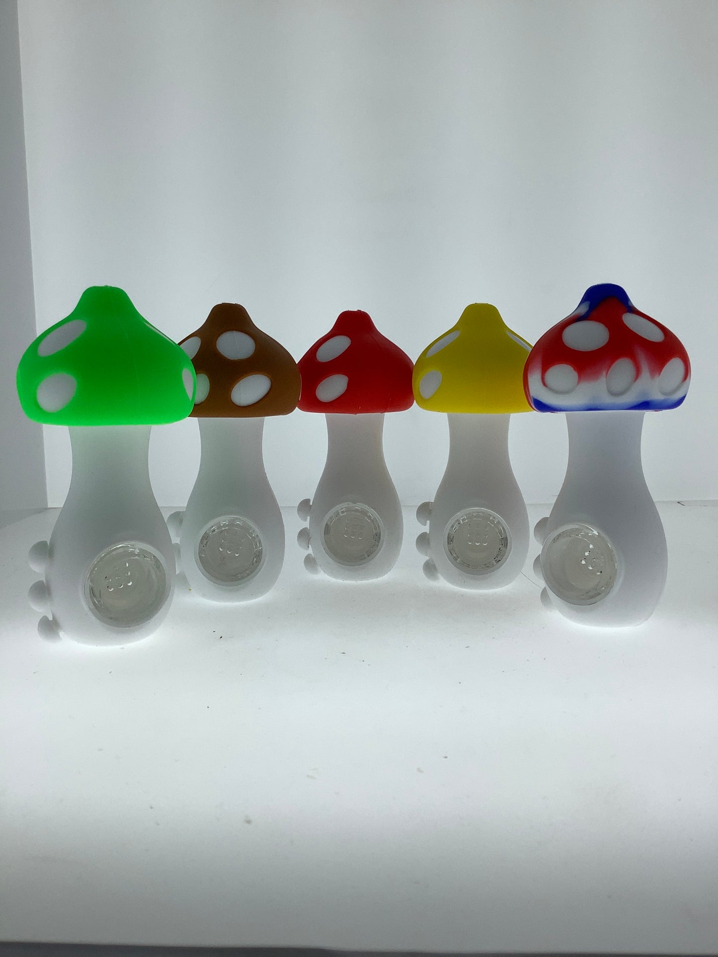 Mushroom Silicone Hand Pipe