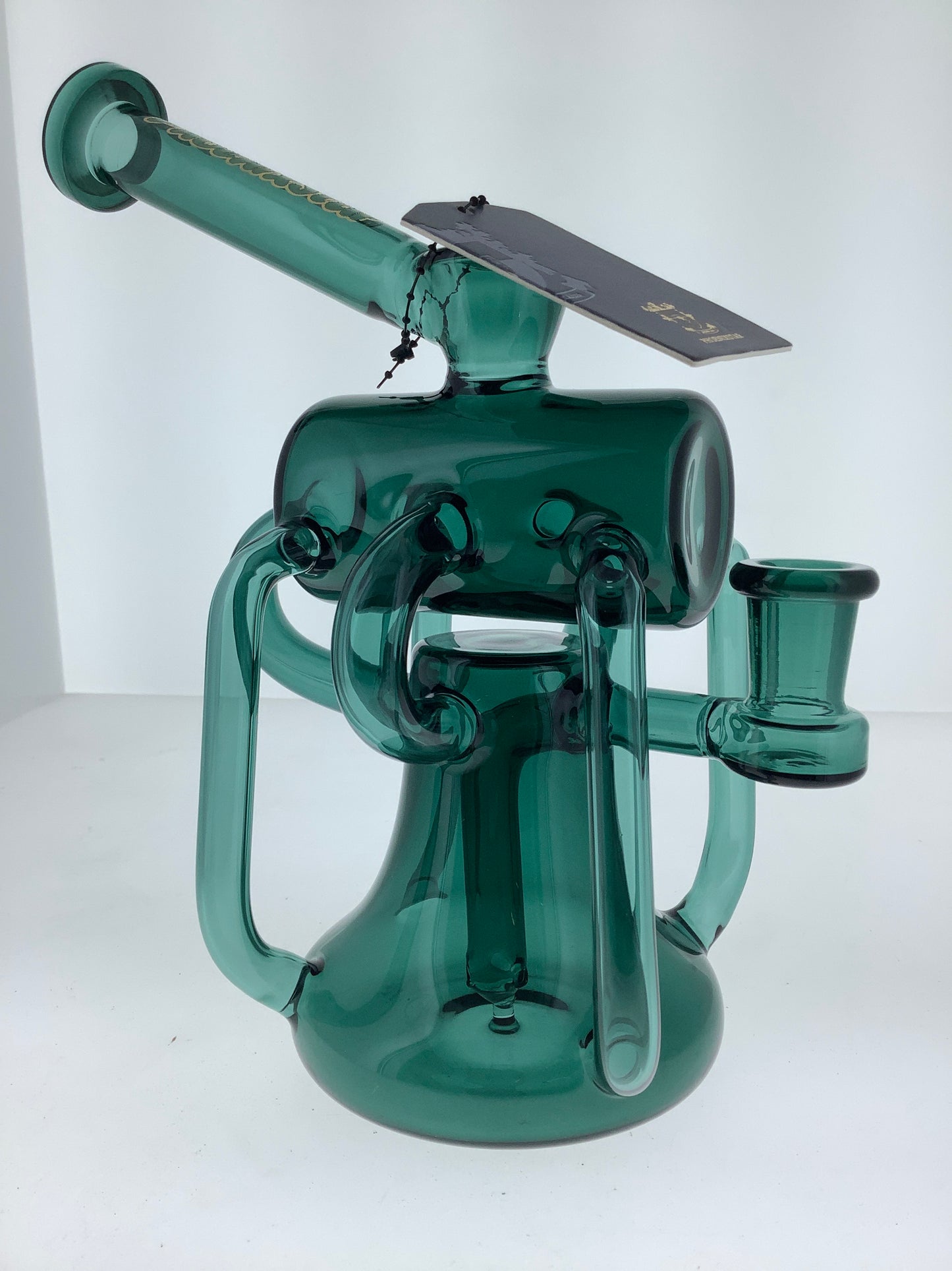 Phoenix 8" Full Color Recycler Rig w/ Dual Uptake