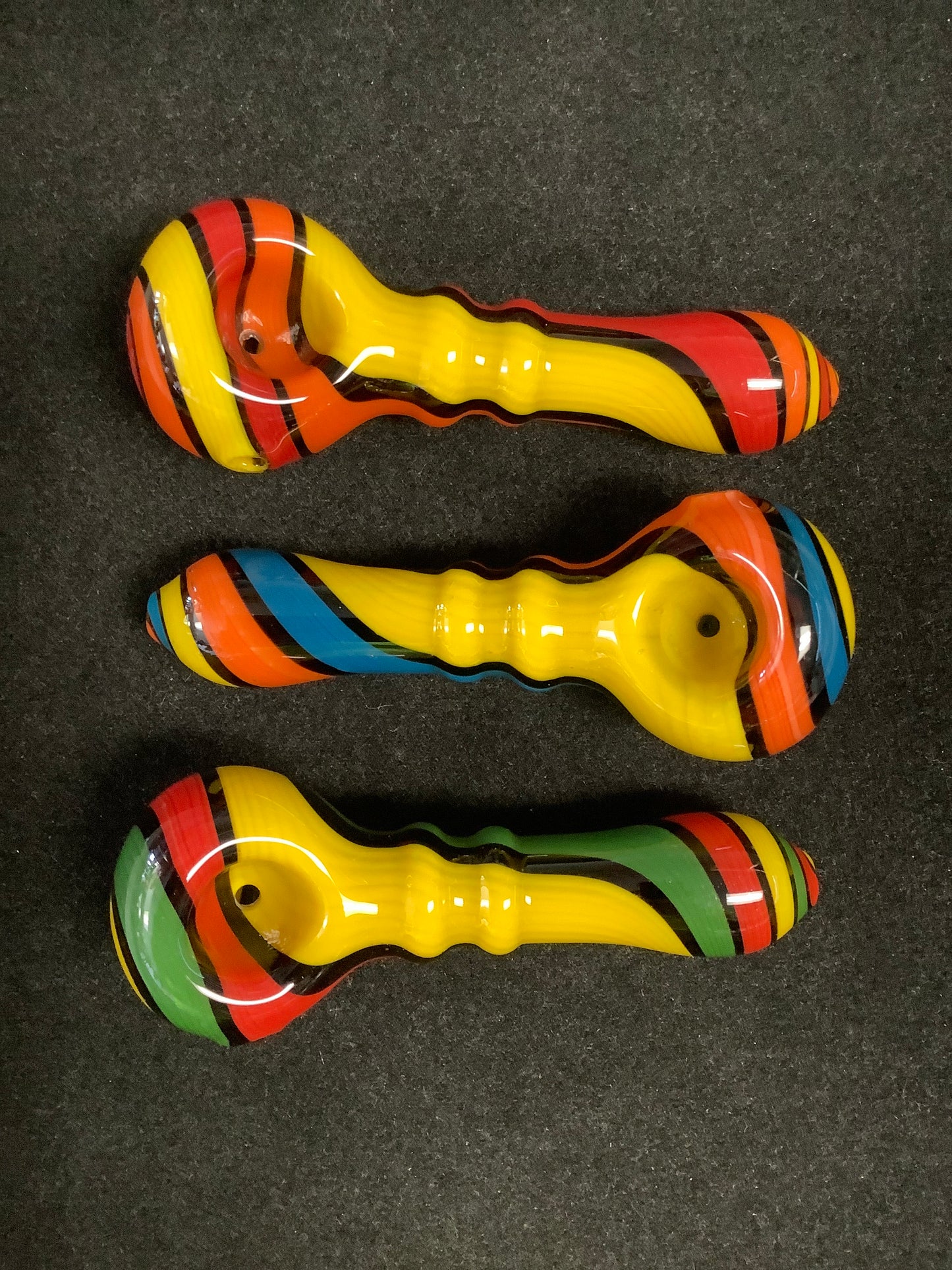 Full Mixed Color Solid Linework Handpipe