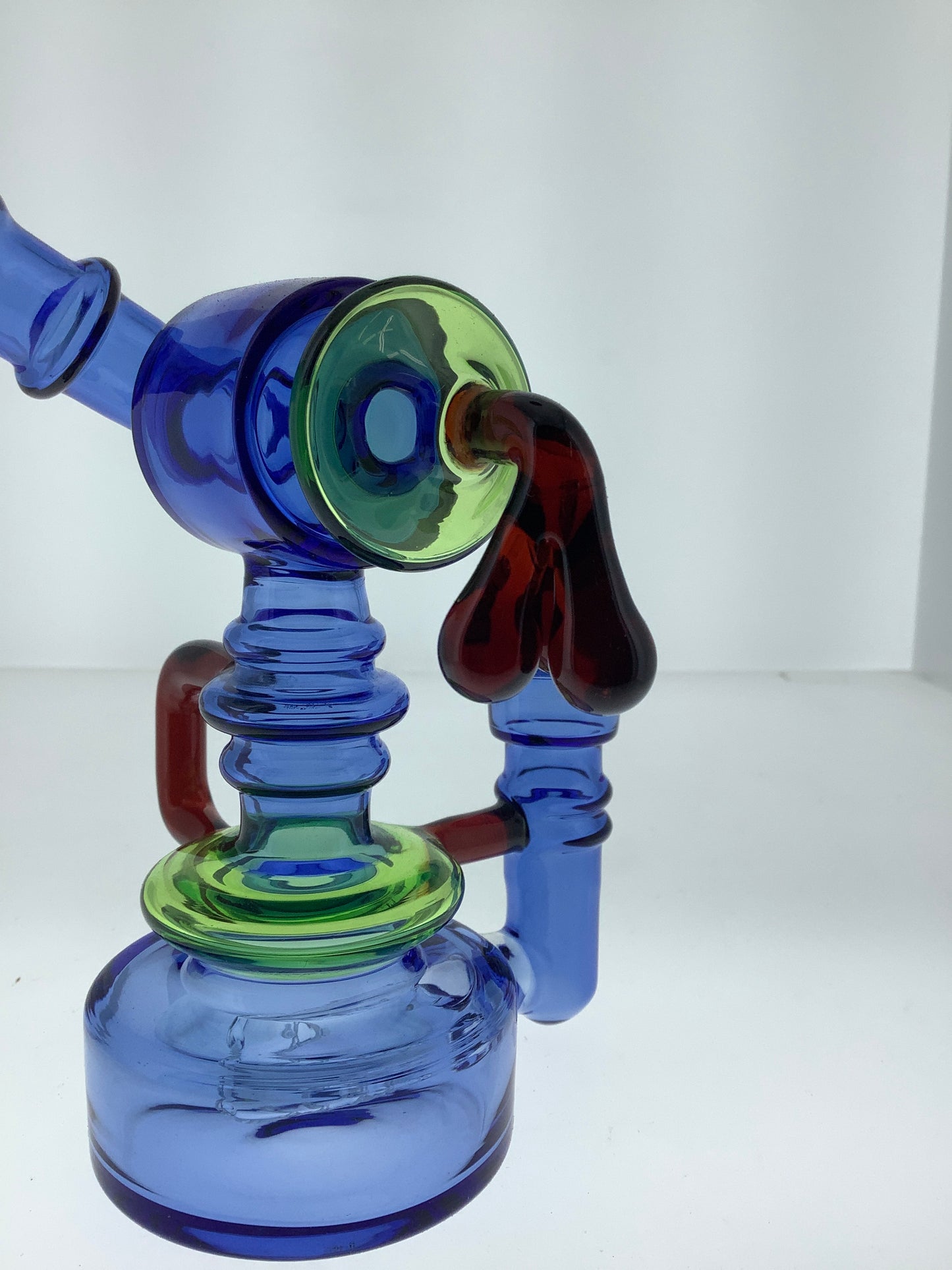 6" Full Color Paint Drip Male Rig