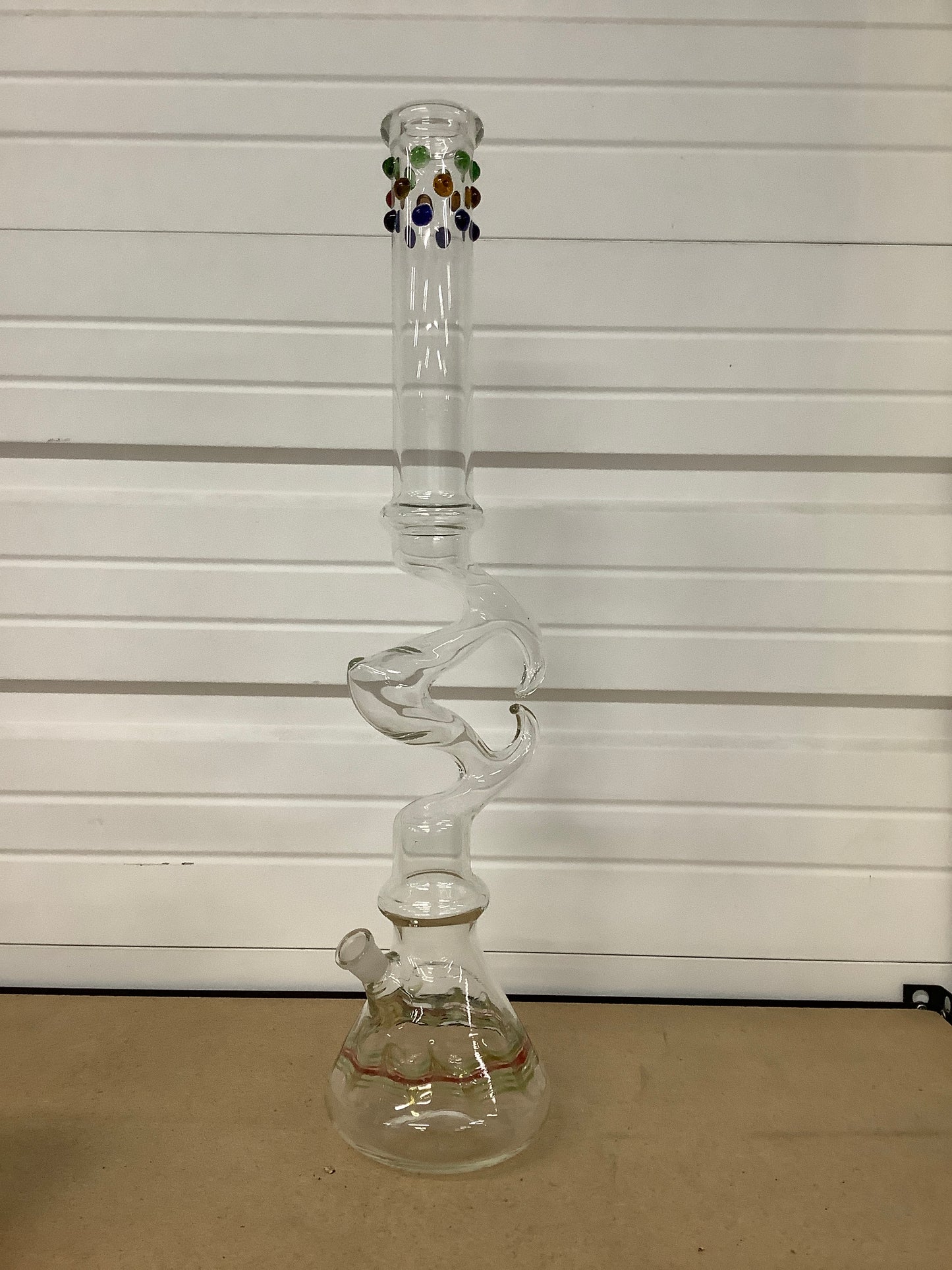26” Wrap Rake Kink Heart Beaker