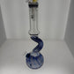 9mm W&R Color Kink Neck Bubble Beaker
